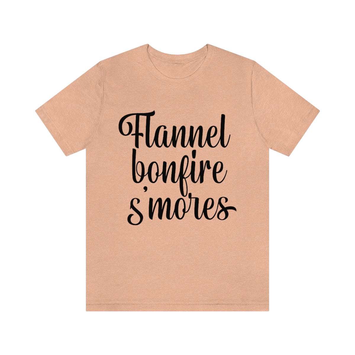 Flannel Bonfires S'mores Tee