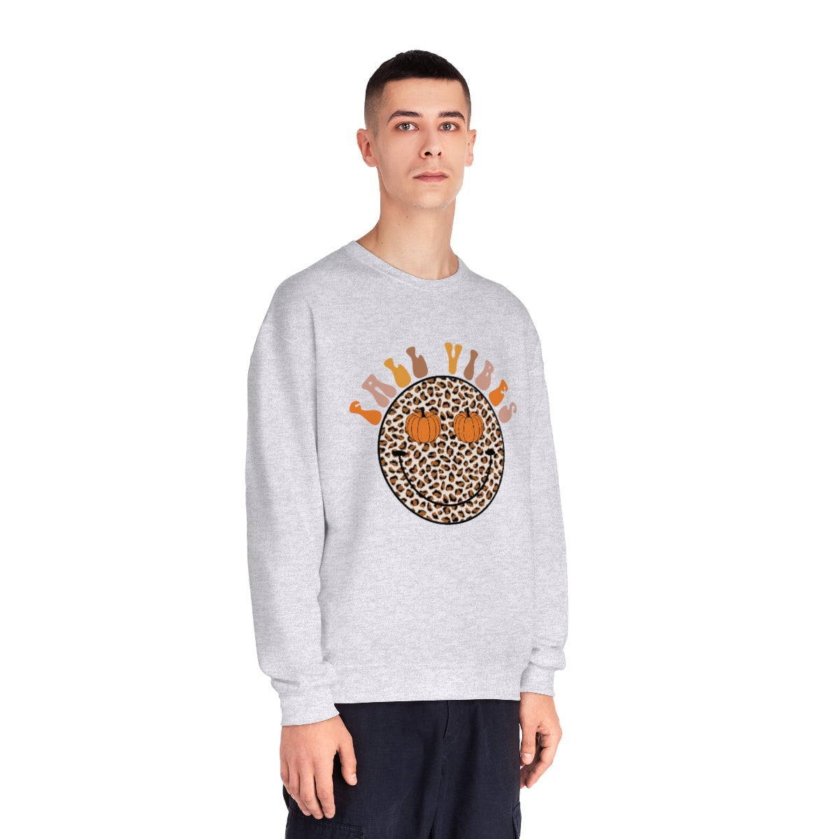 Fall Vibes Smiley Sweatshirt