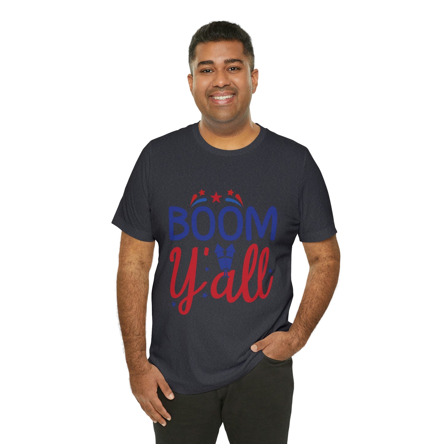 Unisex Sunshine Lasso Boom Yall Jersey Short Sleeve Tee