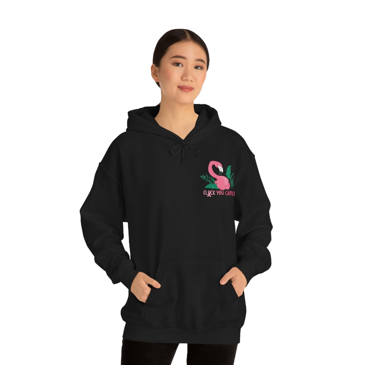 Flock You Cancer Unisex Heavy Blend™ Hooded Sweatshirt