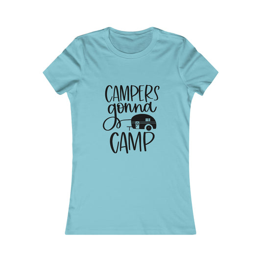 Women's Favorite Sunshine Lasso Camper’s Camp Tee