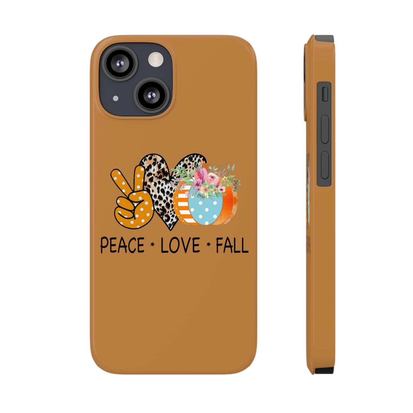 Slim Phone PEACE.LOVE.FALL Case-Mate