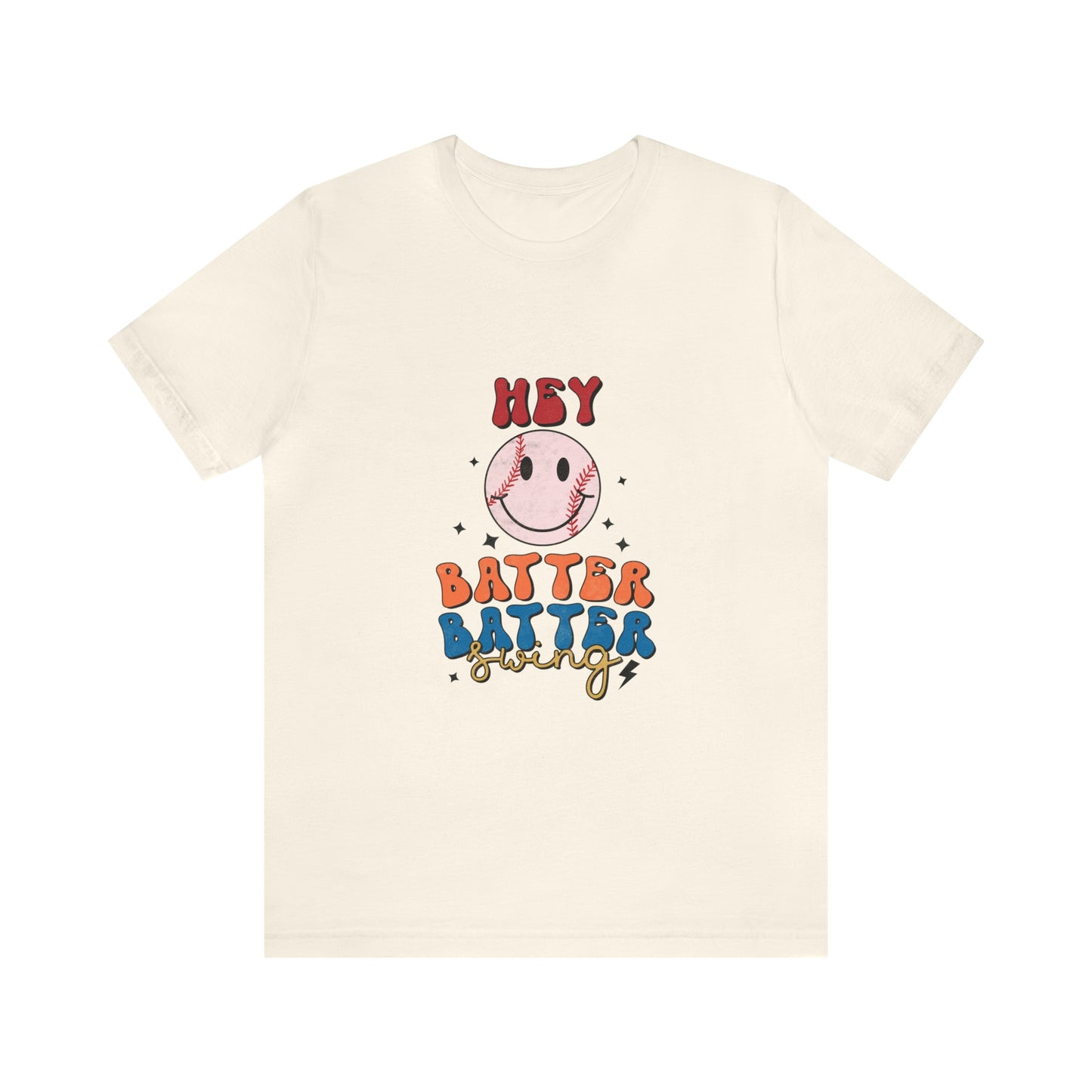 Hey Batter Batter Swing Short Sleeve Tee