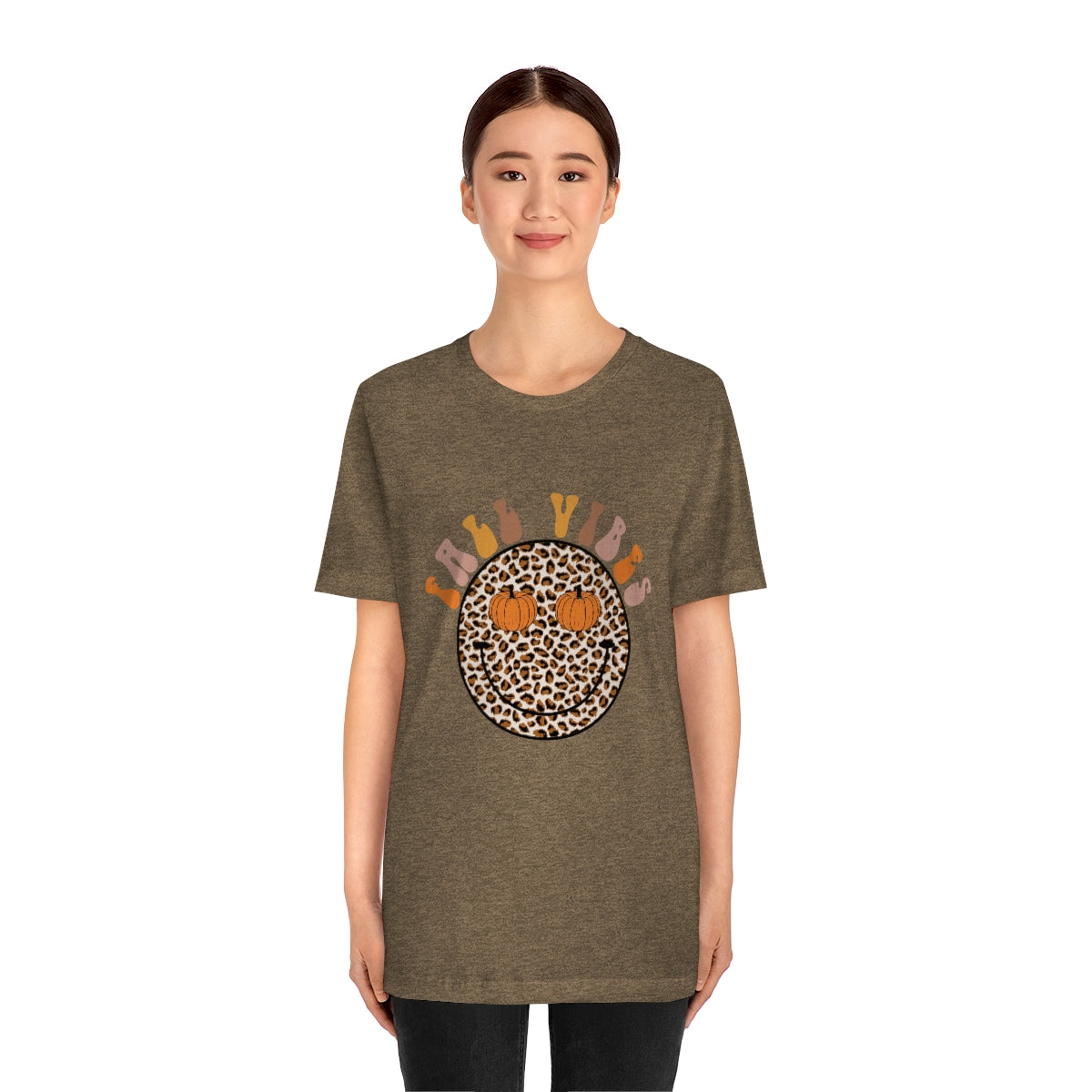 Fall Vibes Smiley Tee