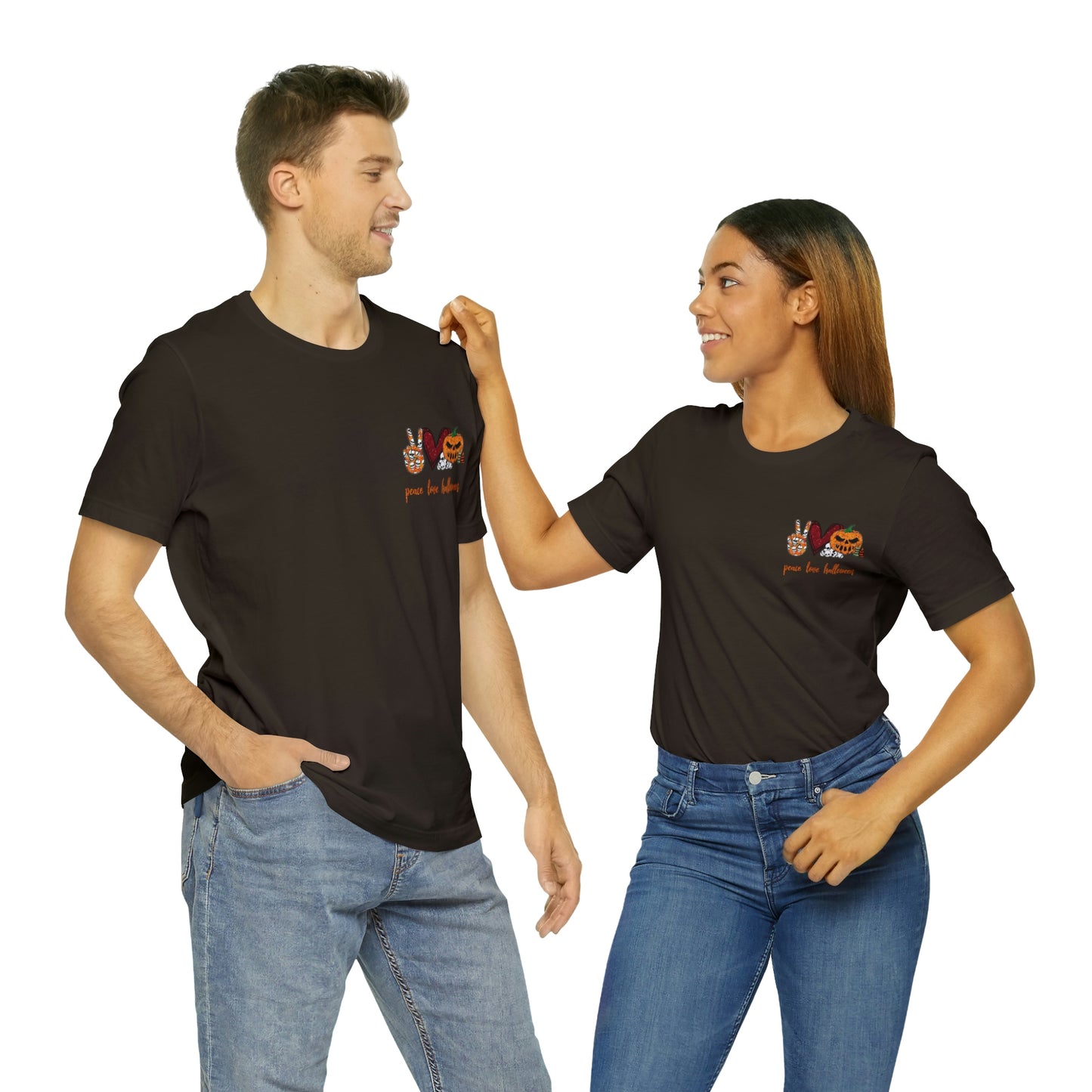 Peace.Love.Halloween Unisex Tee