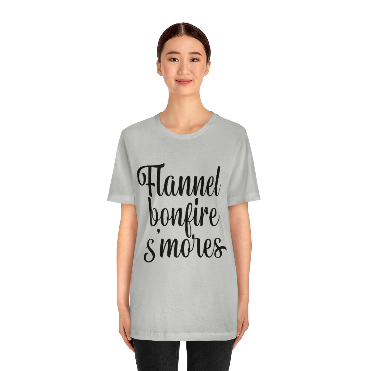 Flannel Bonfires S'mores Tee