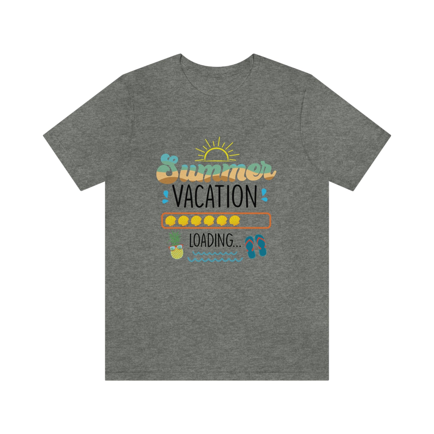 Summer Vacation Unisex Jersey Short Sleeve Tee