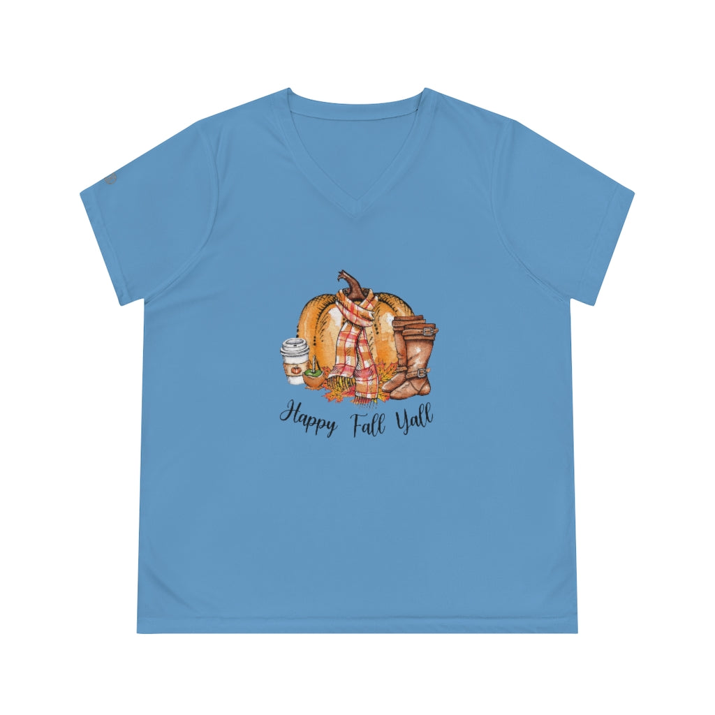 Ladies Happy Fall Active Tee