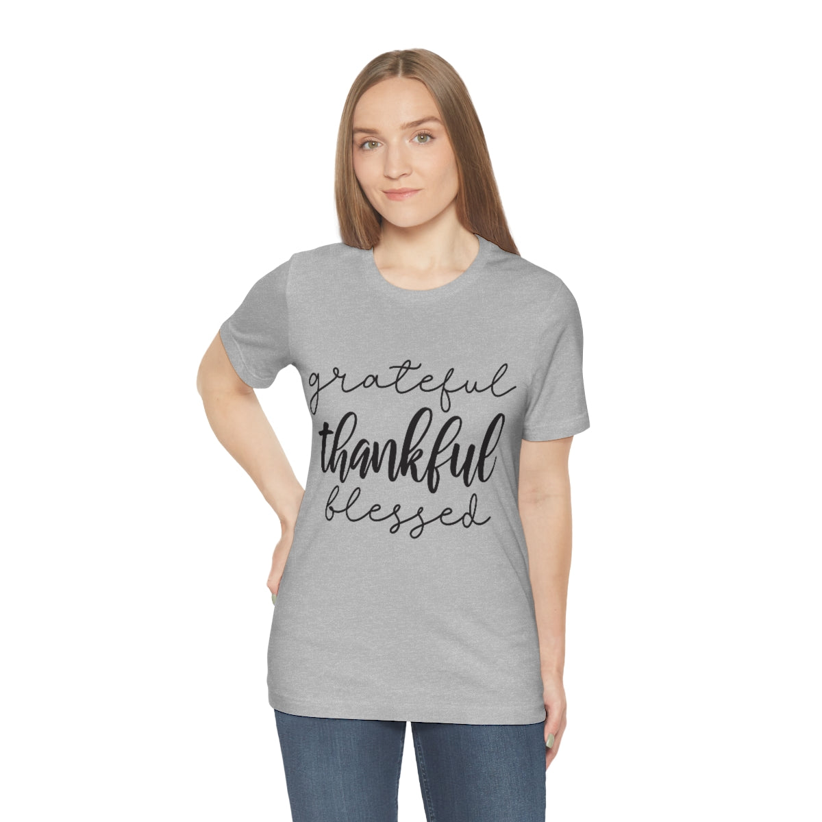 Grateful Thankful Blessed Tee