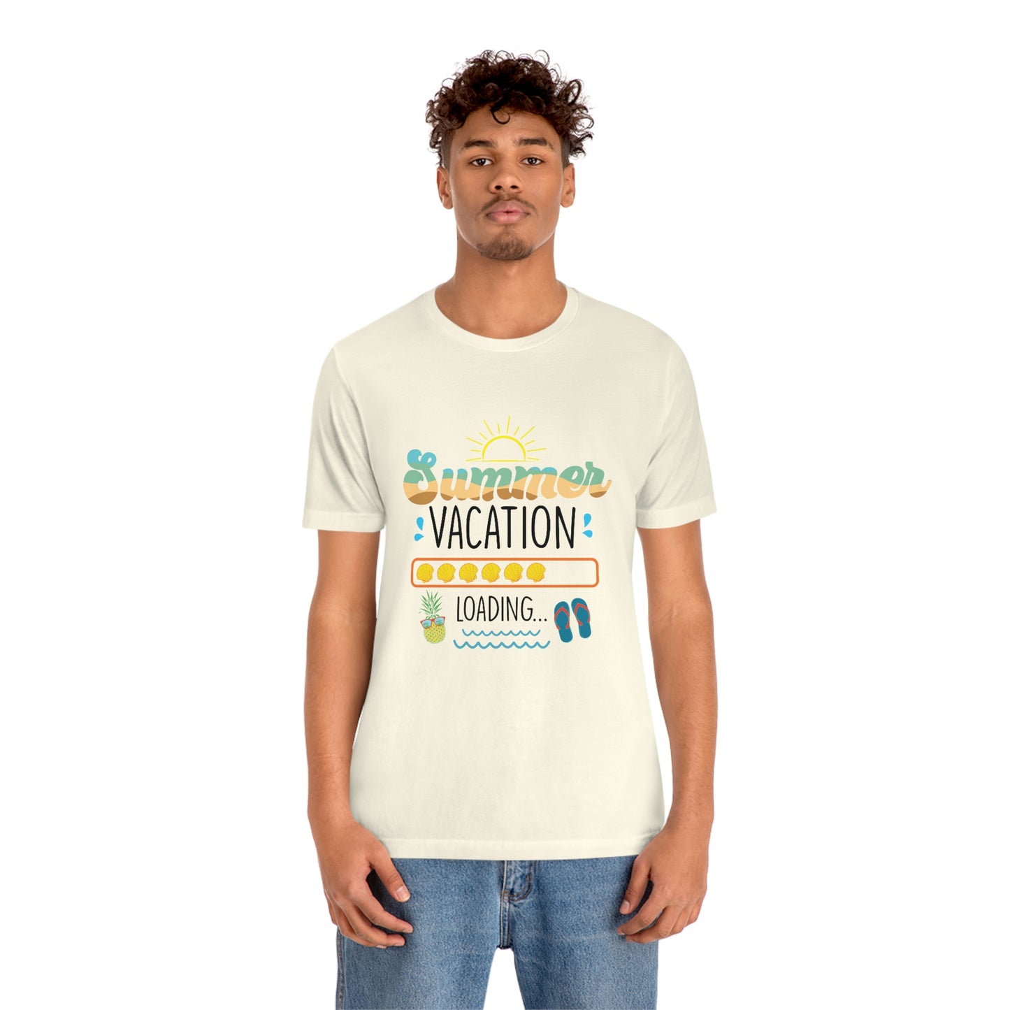 Summer Vacation Unisex Jersey Short Sleeve Tee