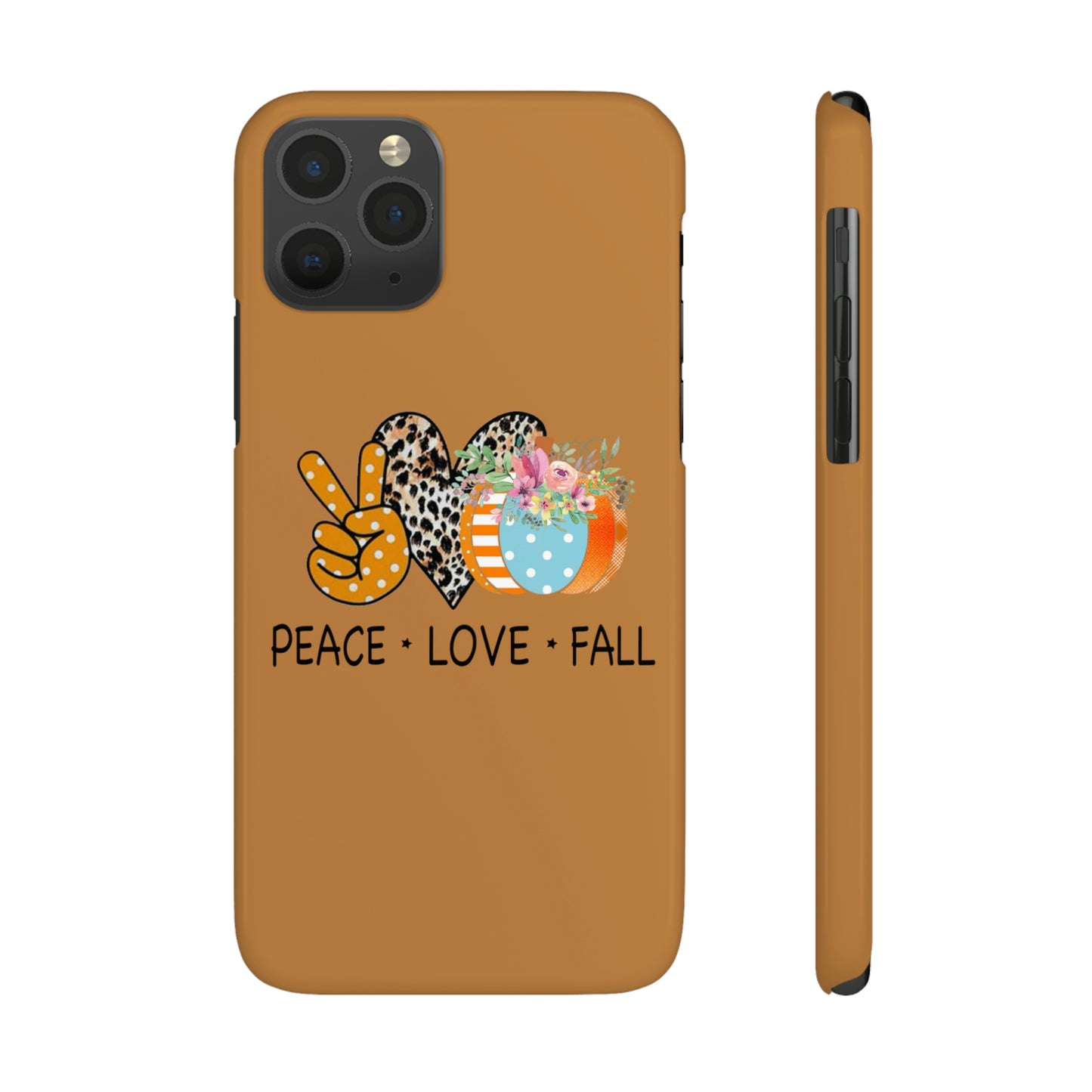 Slim Phone PEACE.LOVE.FALL Case-Mate