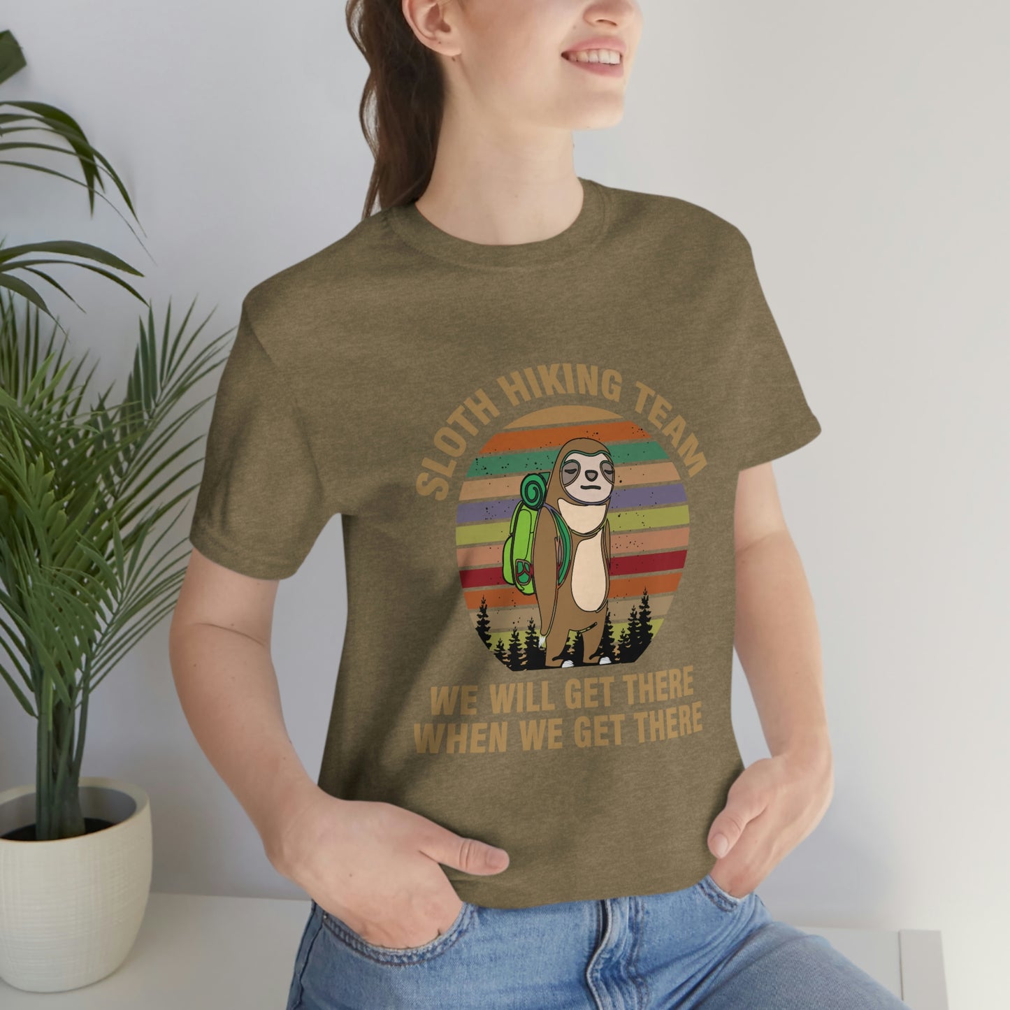 Sloth Hiking Team Short Sleeve Tee