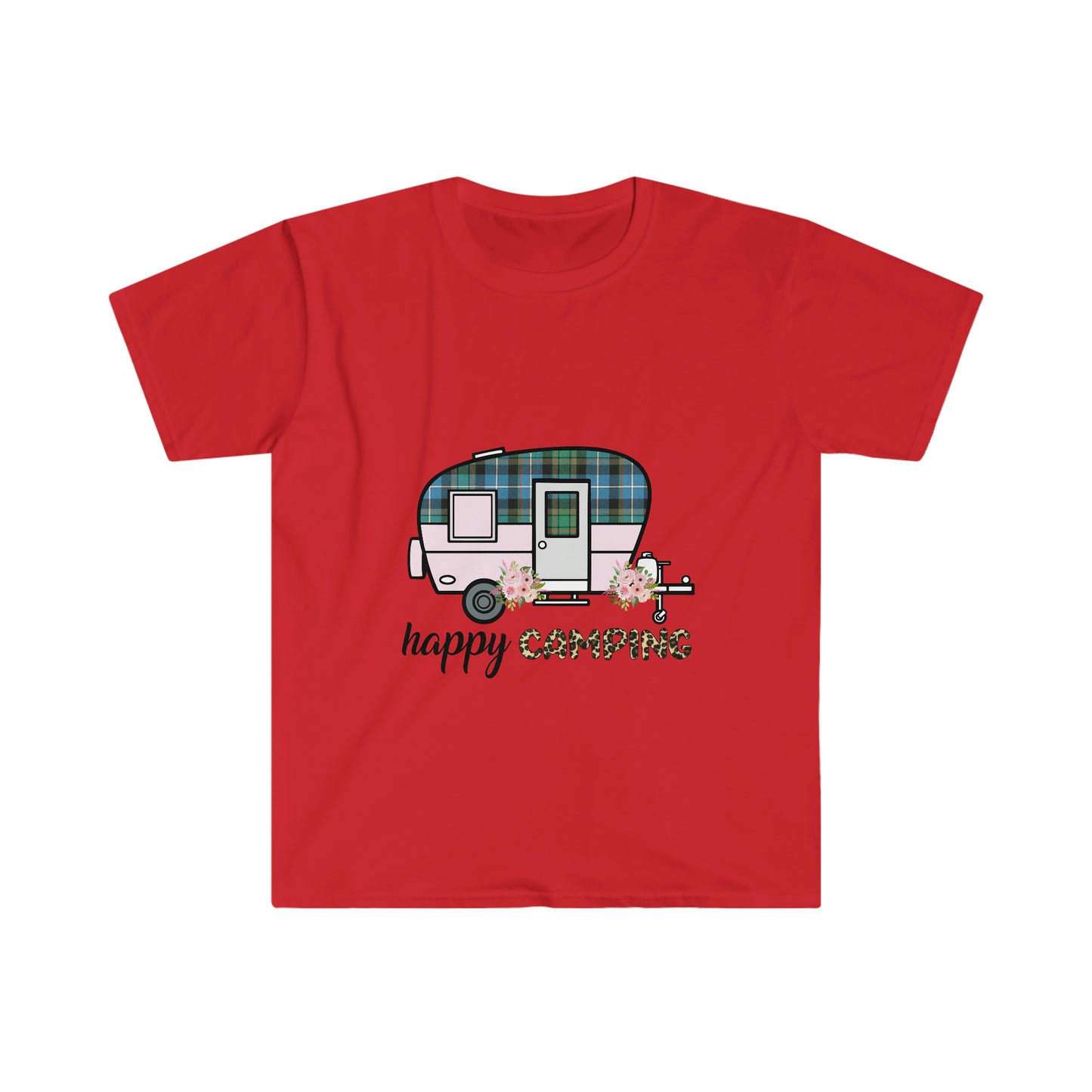 Happy Camping Unisex Softstyle T-Shirt