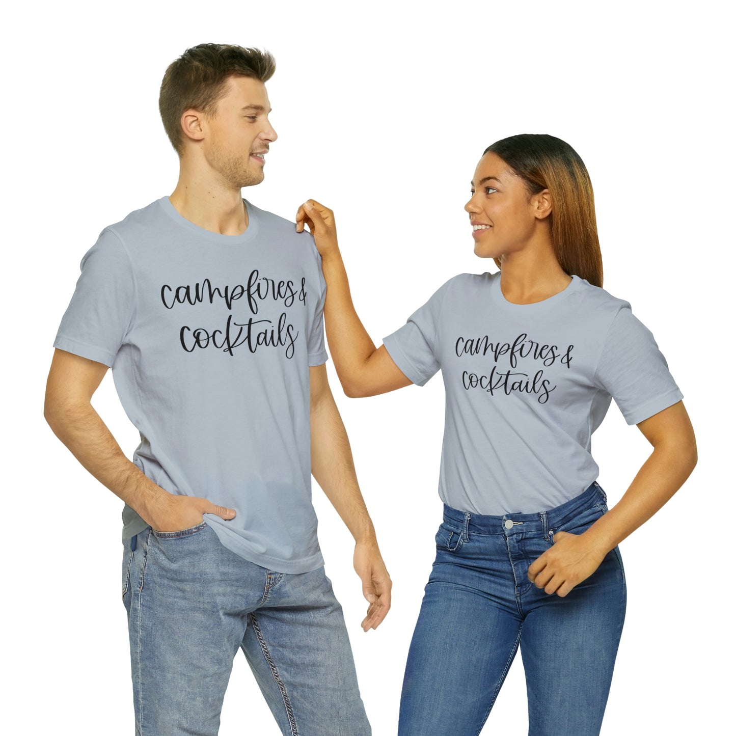 Campfire and Cocktails Short Sleeve Tee