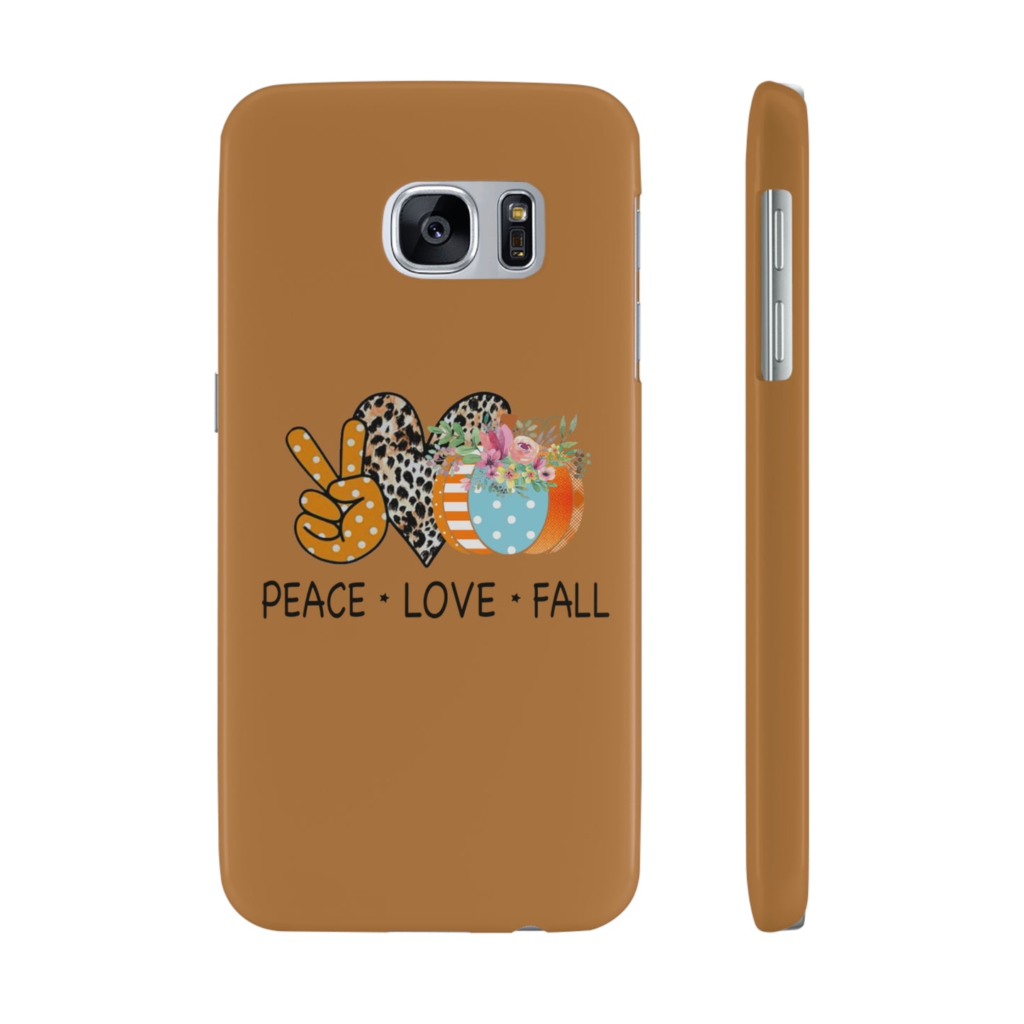 Slim Phone PEACE.LOVE.FALL Case-Mate