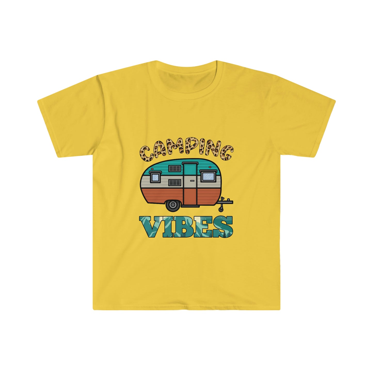 Camping Vibes Unisex Softstyle T-Shirt