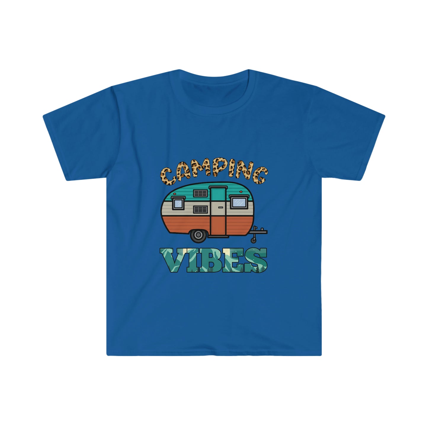 Camping Vibes Unisex Softstyle T-Shirt