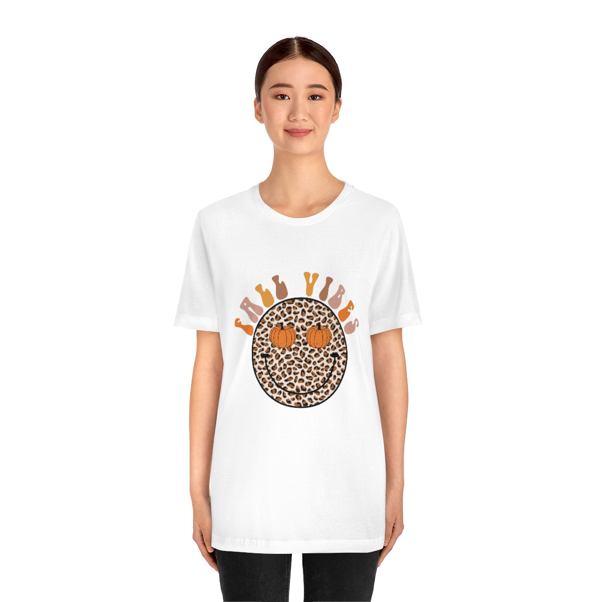 Fall Vibes Smiley Tee