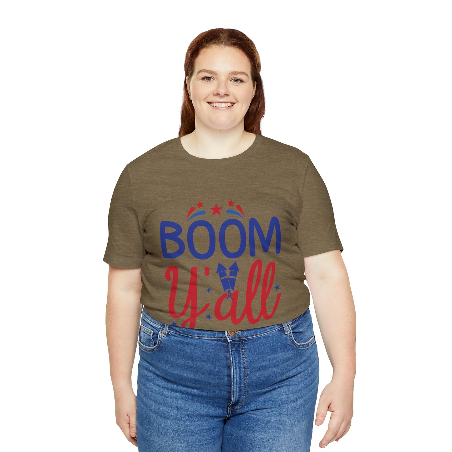 Unisex Sunshine Lasso Boom Yall Jersey Short Sleeve Tee