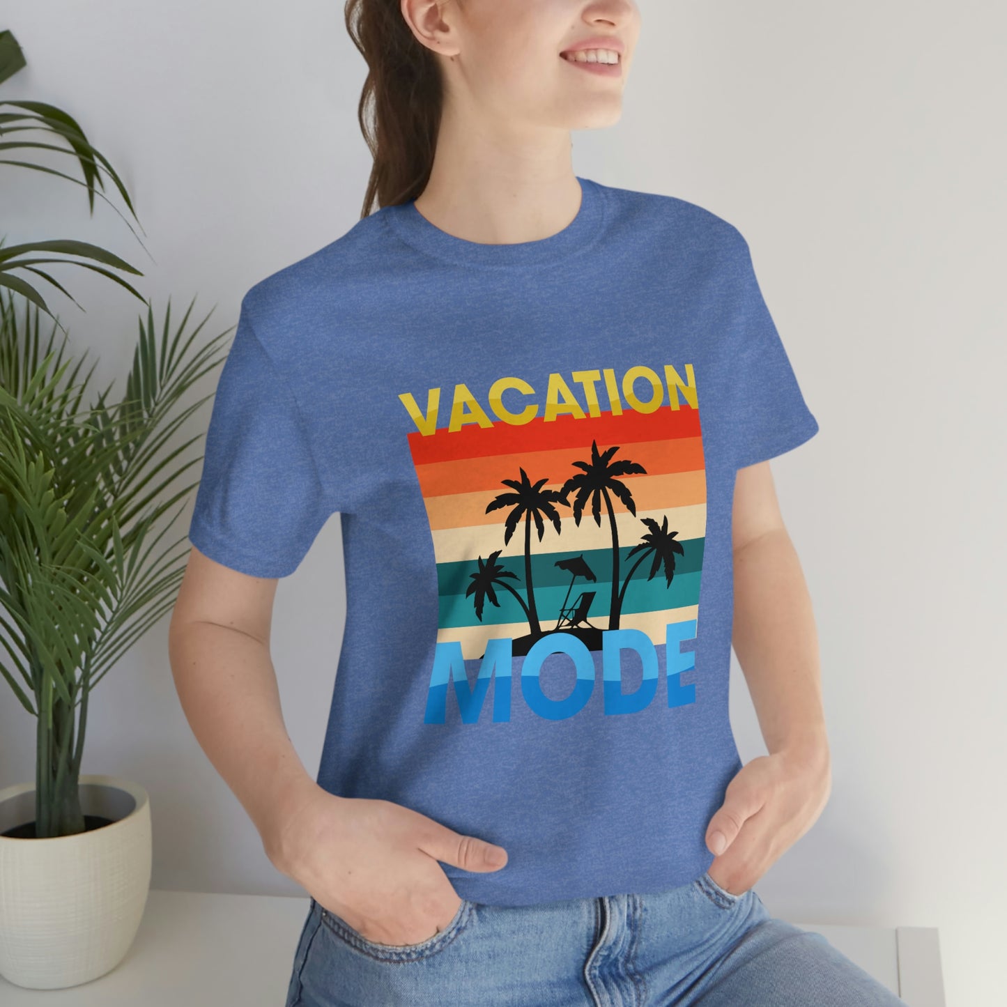 VACATION MODE Unisex Jersey Short Sleeve Tee