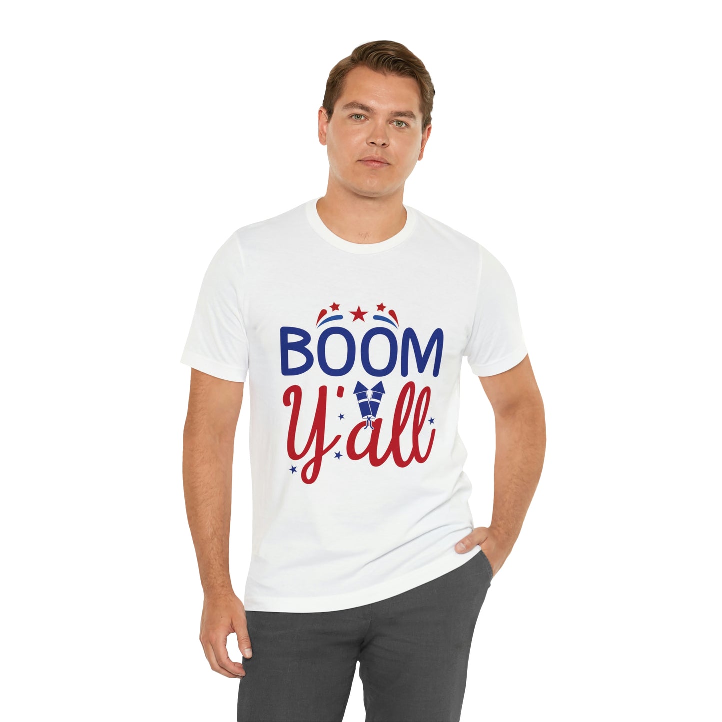 Unisex Sunshine Lasso Boom Yall Jersey Short Sleeve Tee