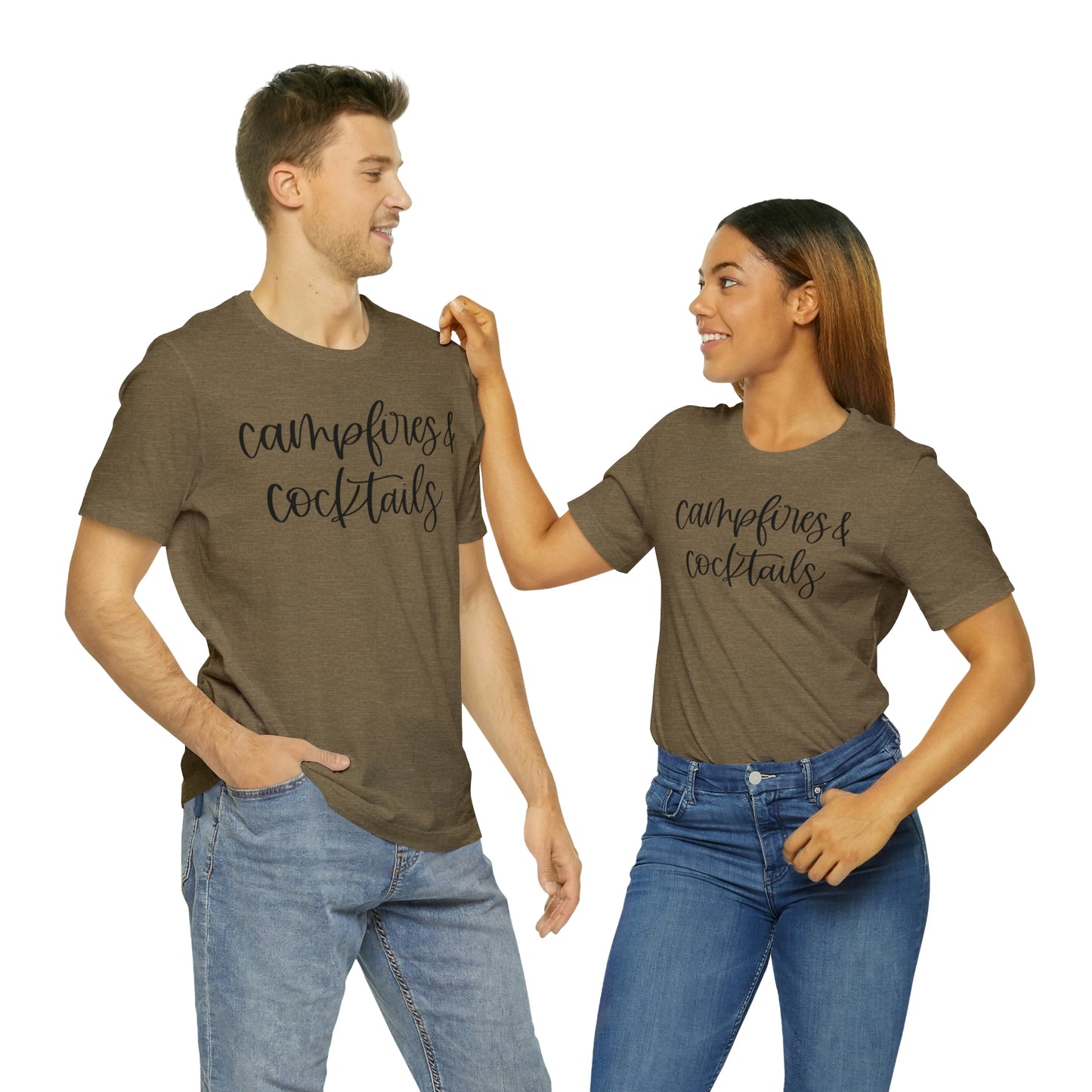 Campfire and Cocktails Short Sleeve Tee