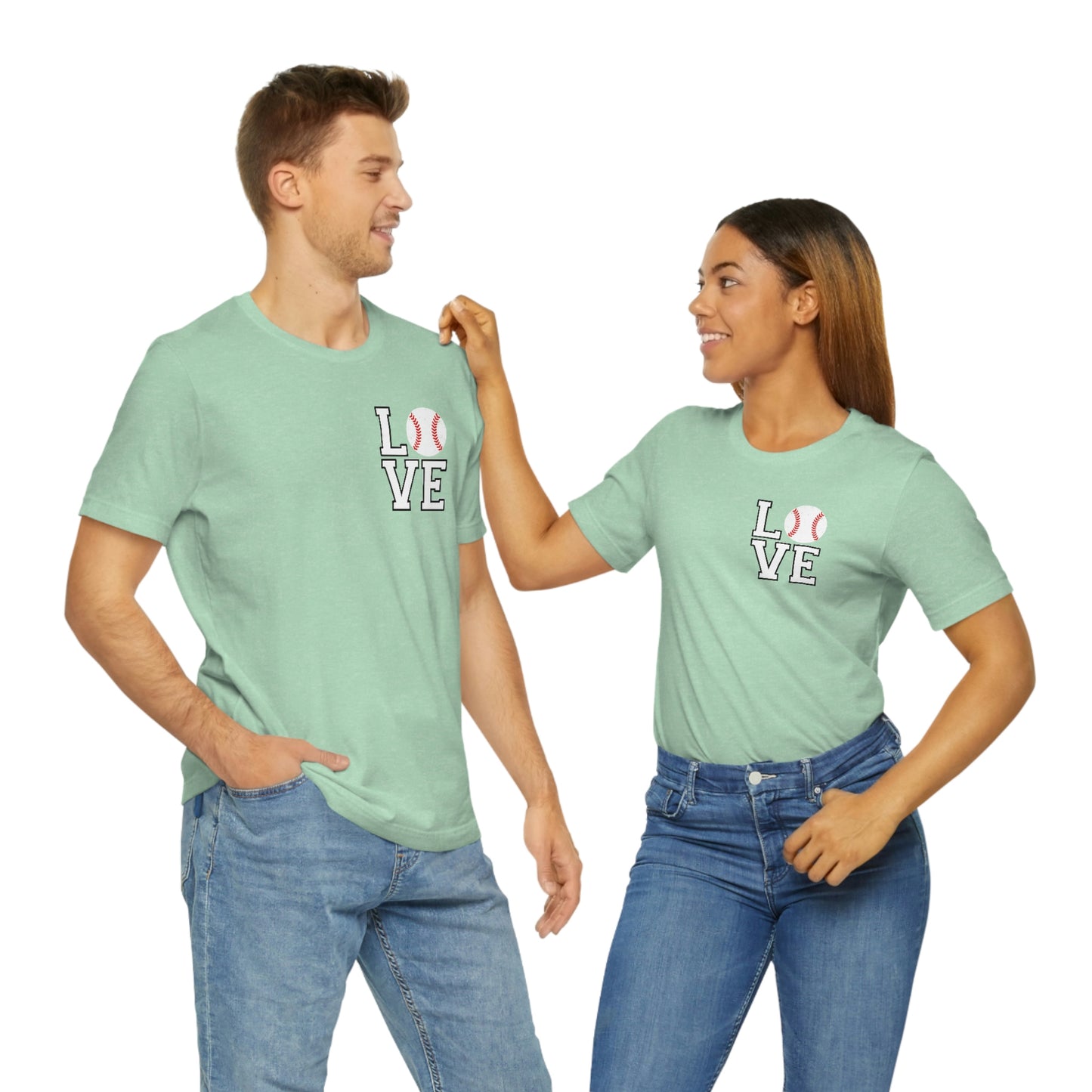 Baseball Love Short Sleeve Tee