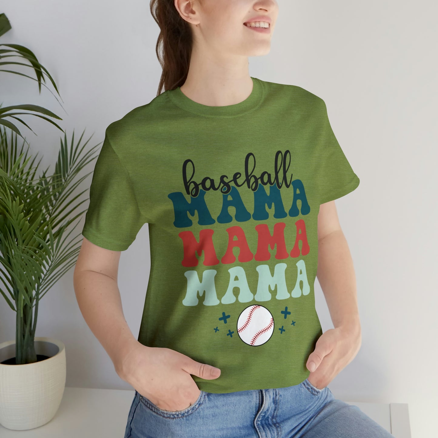 Baseball Mama Short Sleeve Tee