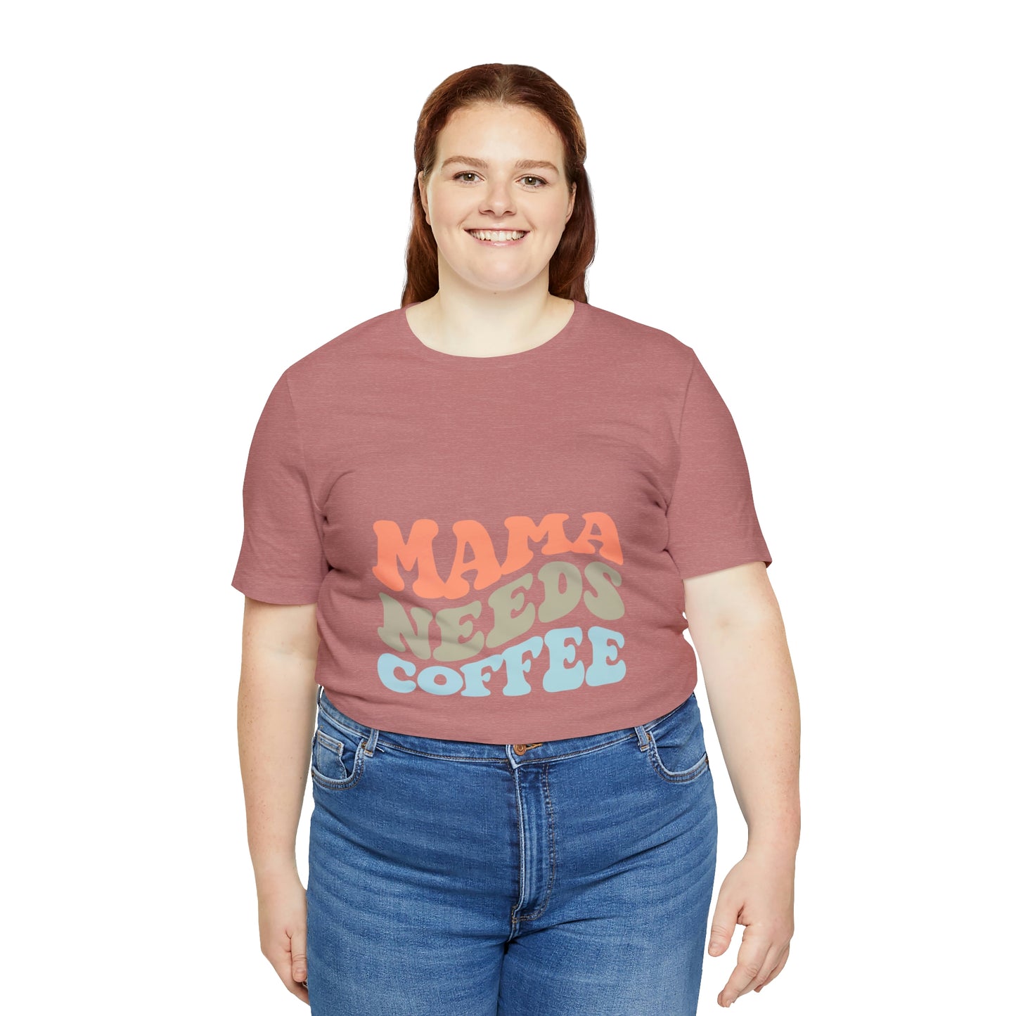 Mama Needs Coffee Jersey Short Sleeve Tee