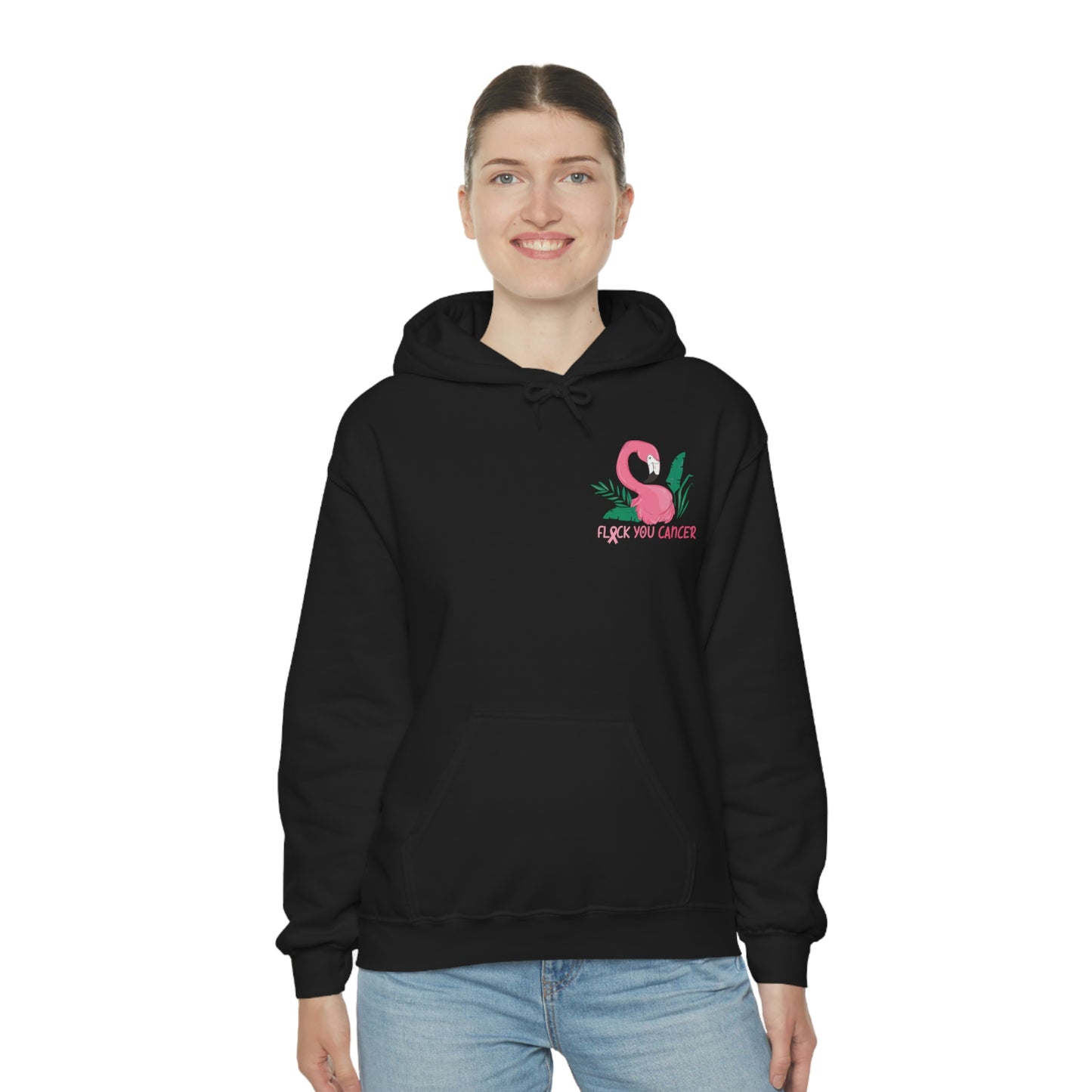 Flock You Cancer Unisex Heavy Blend™ Hooded Sweatshirt