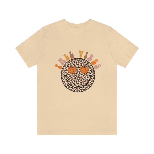 Fall Vibes Smiley Tee