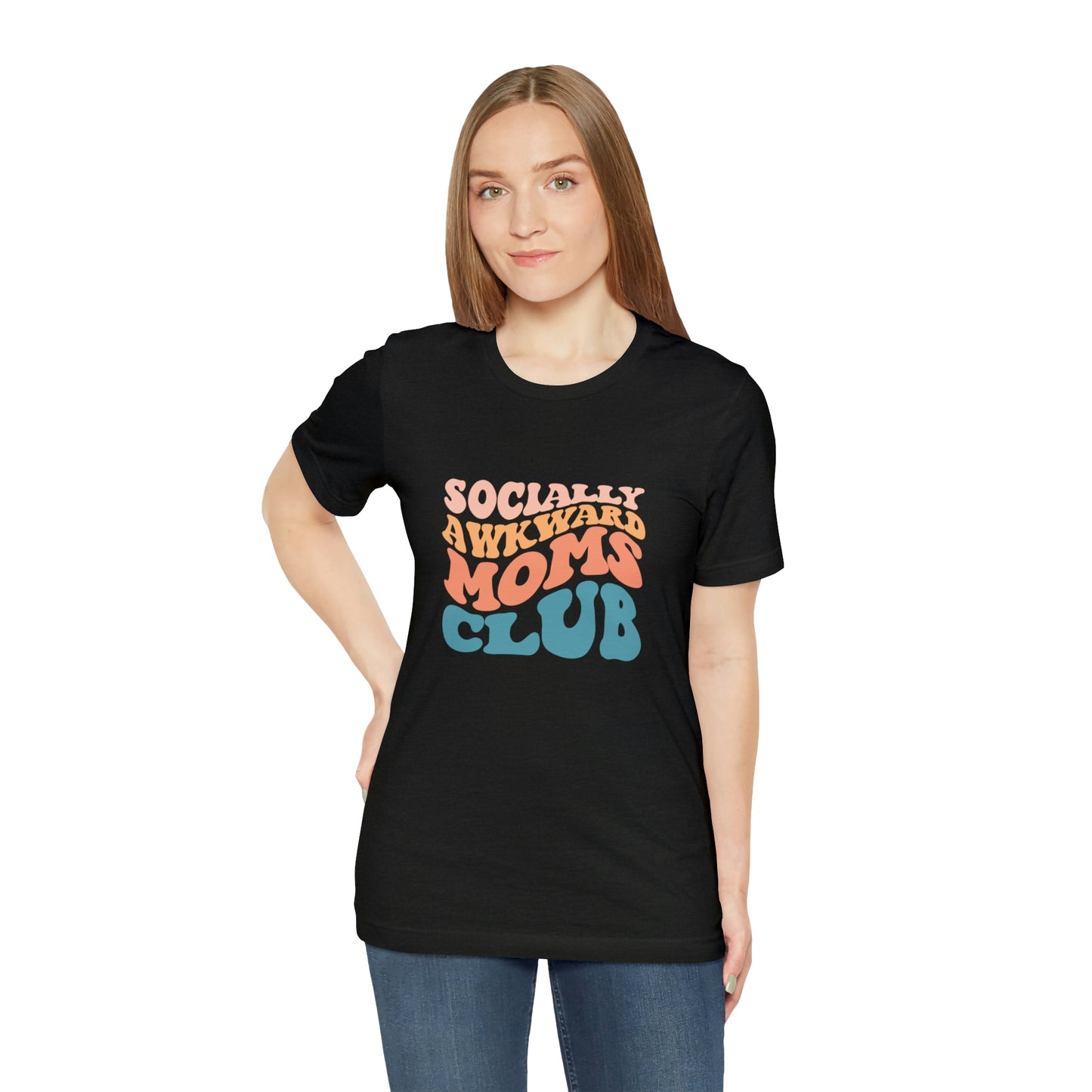 Socially Awkward Moms Club Short Sleeve Tee