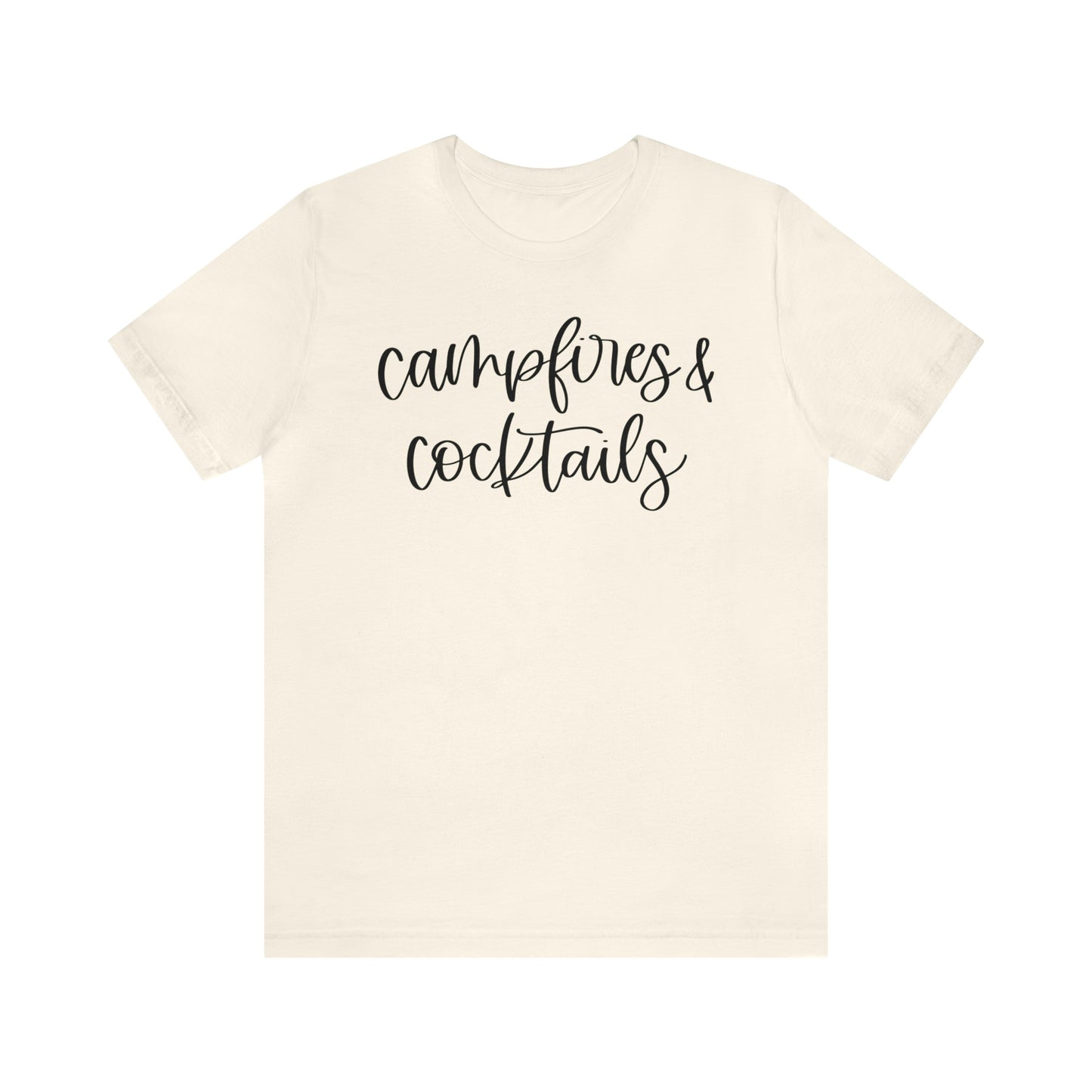 Campfire and Cocktails Short Sleeve Tee