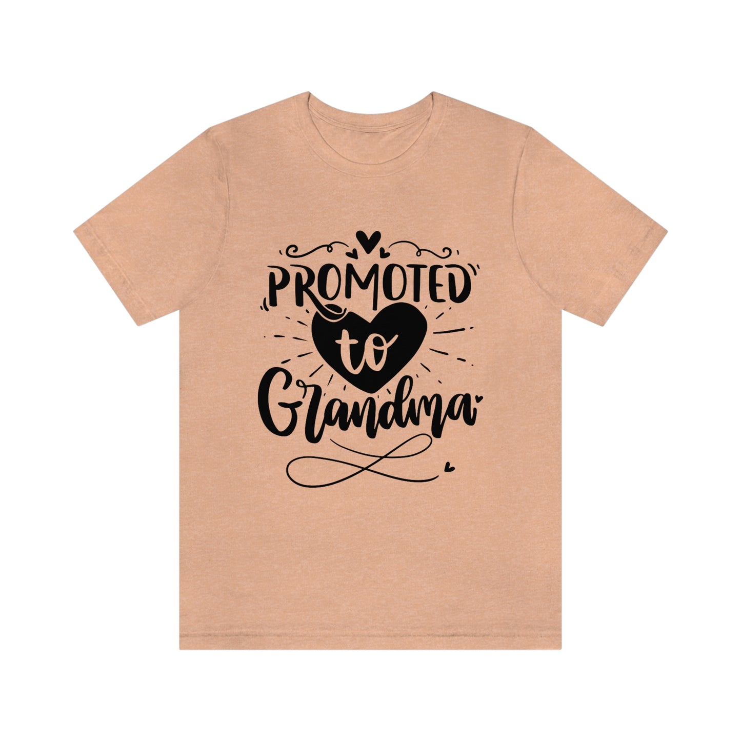 Promoted to Grandma Jersey Short Sleeve Tee