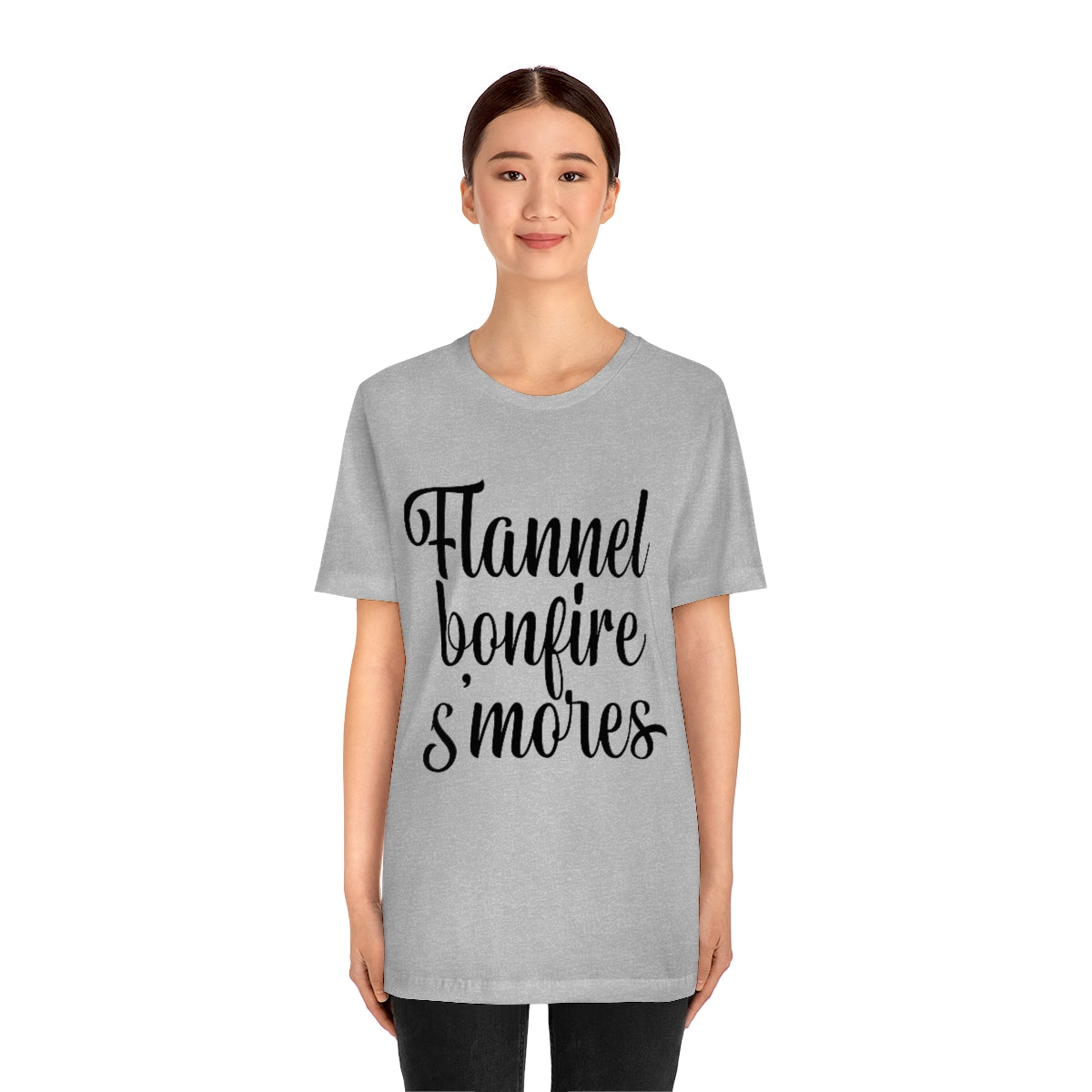 Flannel Bonfires S'mores Tee