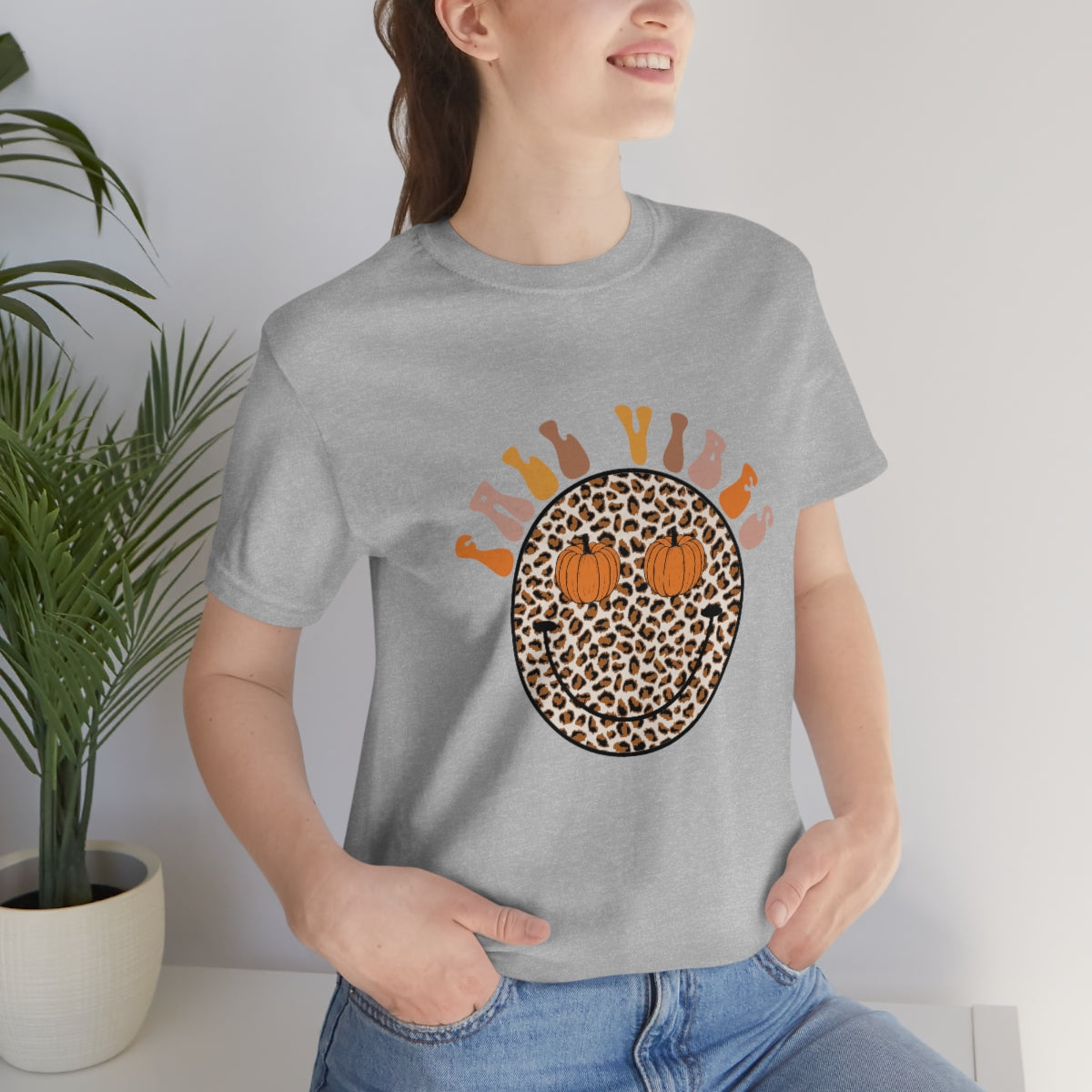 Fall Vibes Smiley Tee