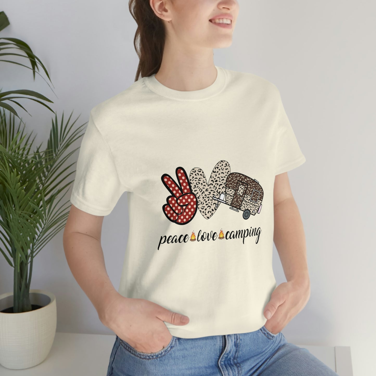 Peace Love Camping Short Sleeve Tee