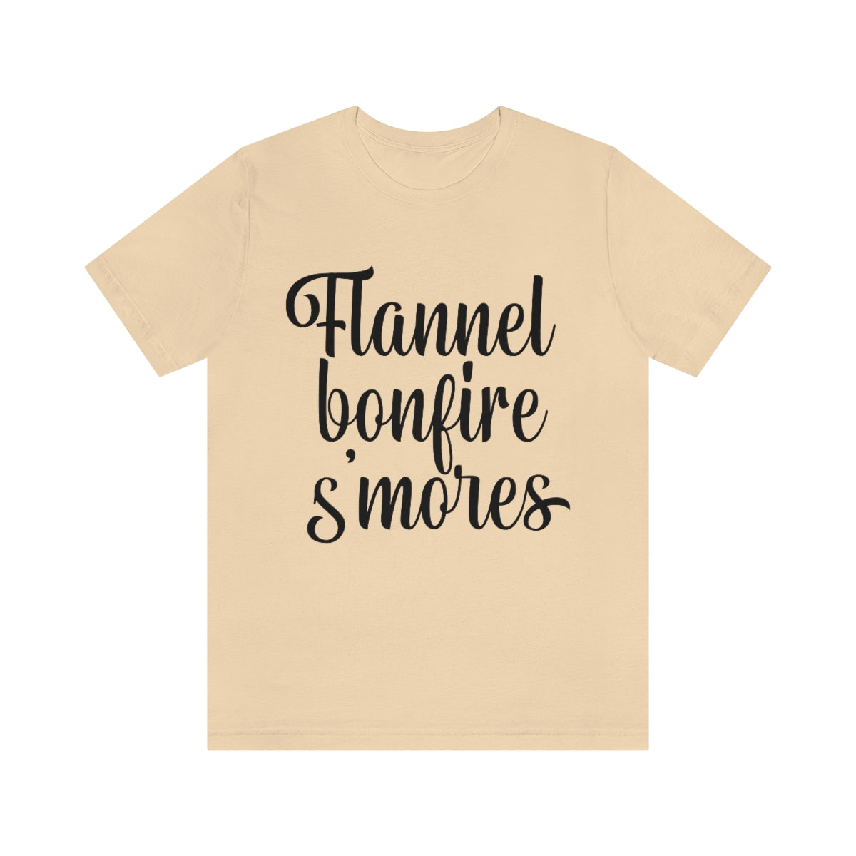 Flannel Bonfires S'mores Tee