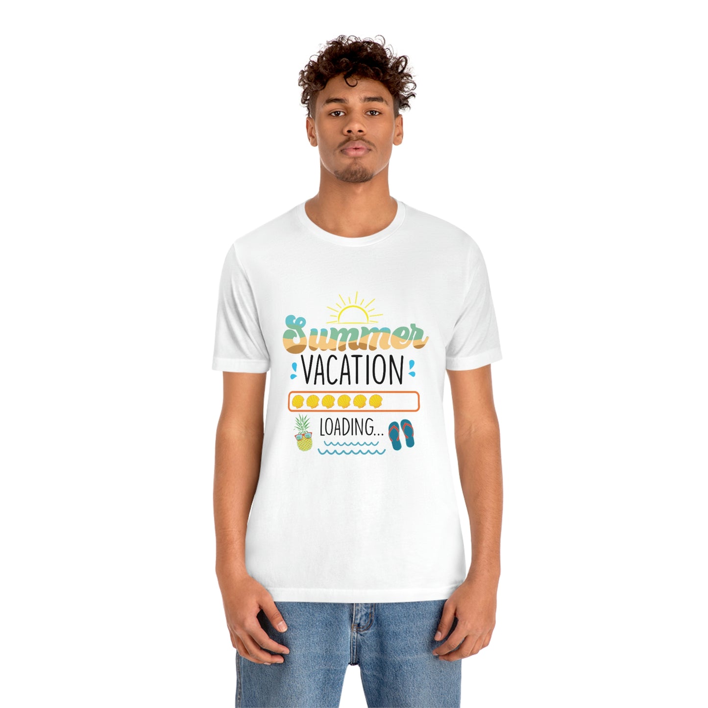 Summer Vacation Unisex Jersey Short Sleeve Tee