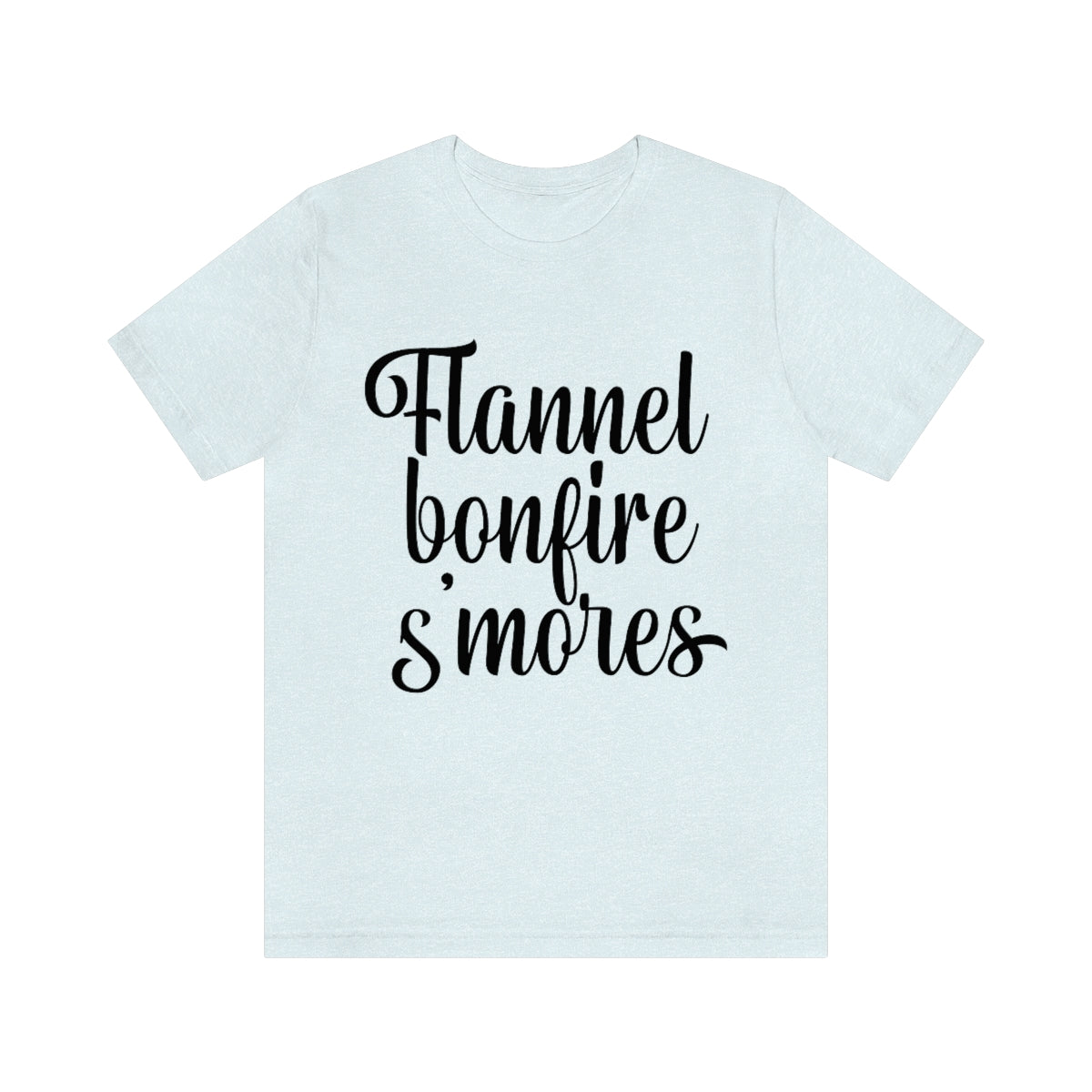 Flannel Bonfires S'mores Tee