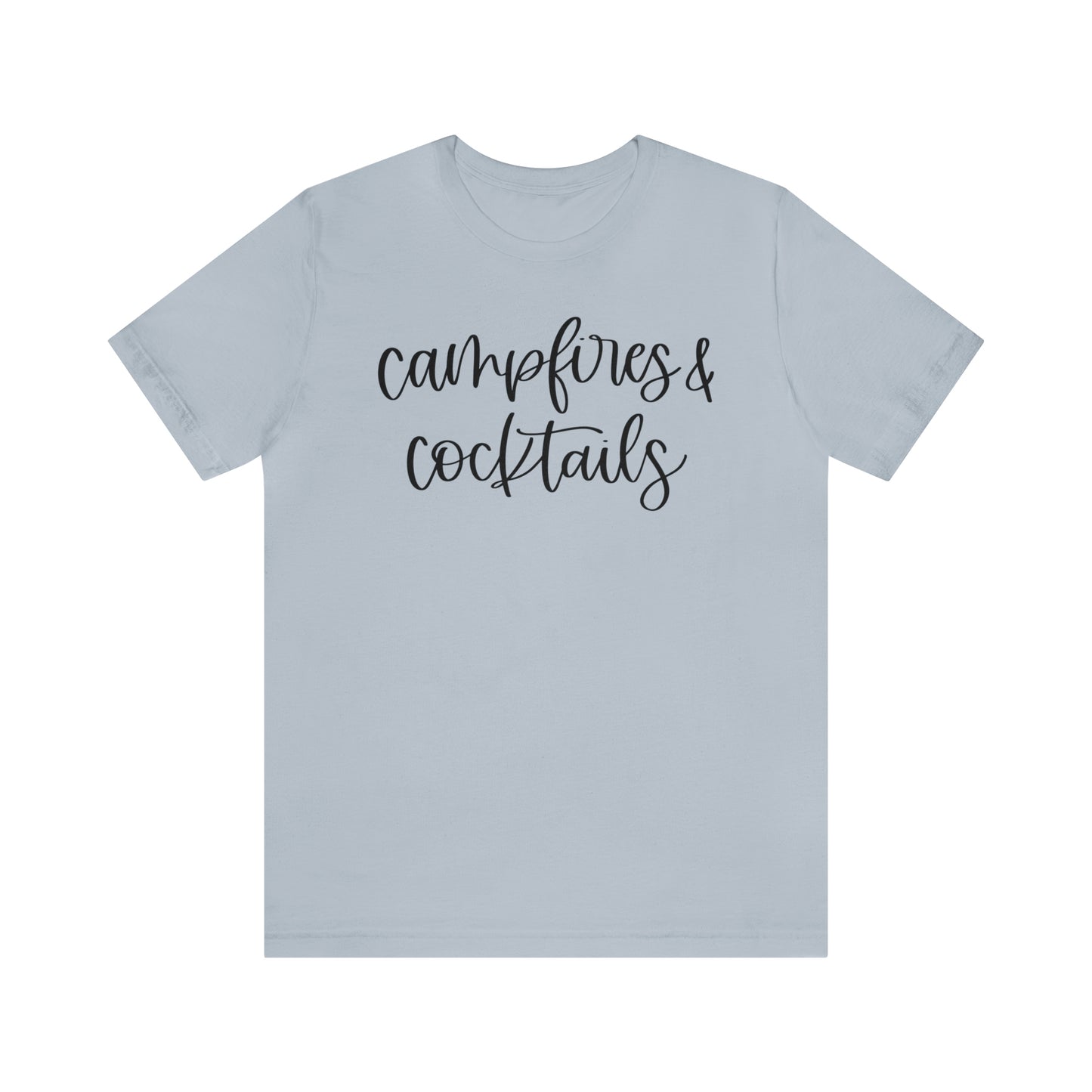 Campfire and Cocktails Short Sleeve Tee