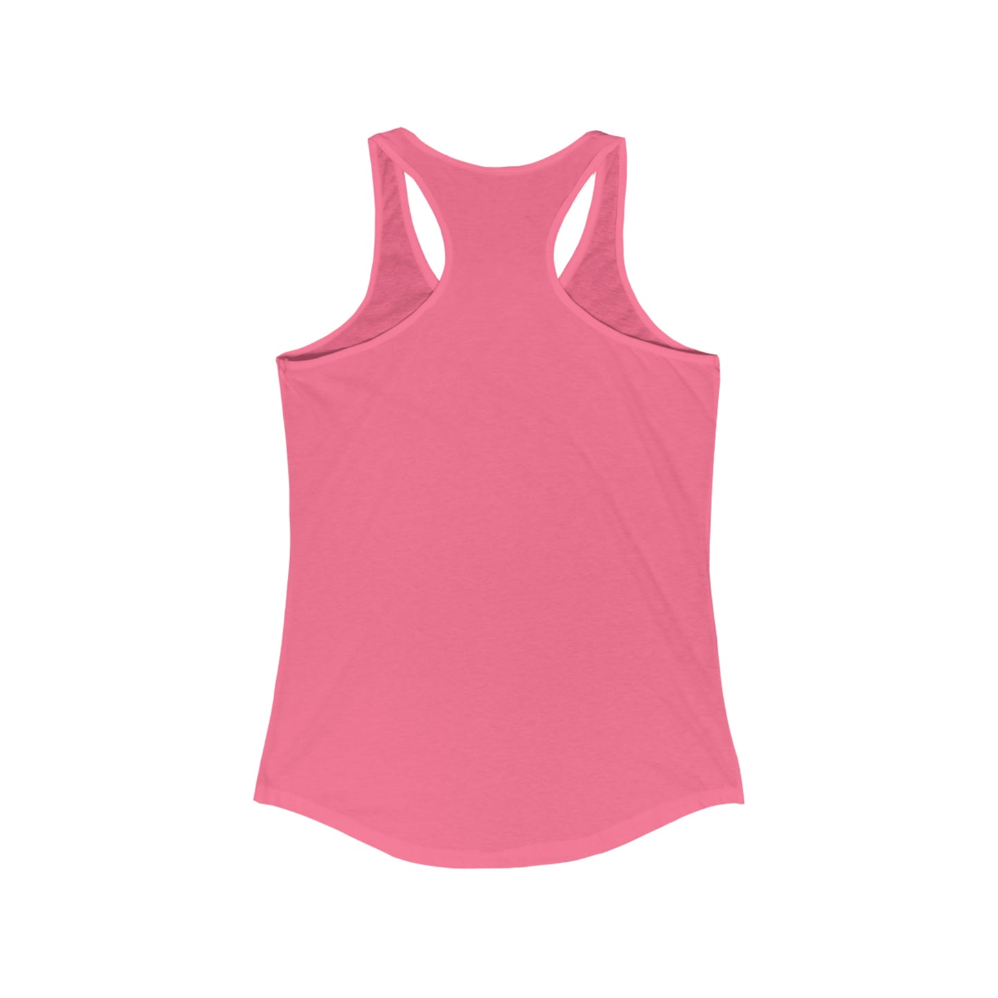 Women's Ideal Racerback PEACE.LOVE.FALL Tank