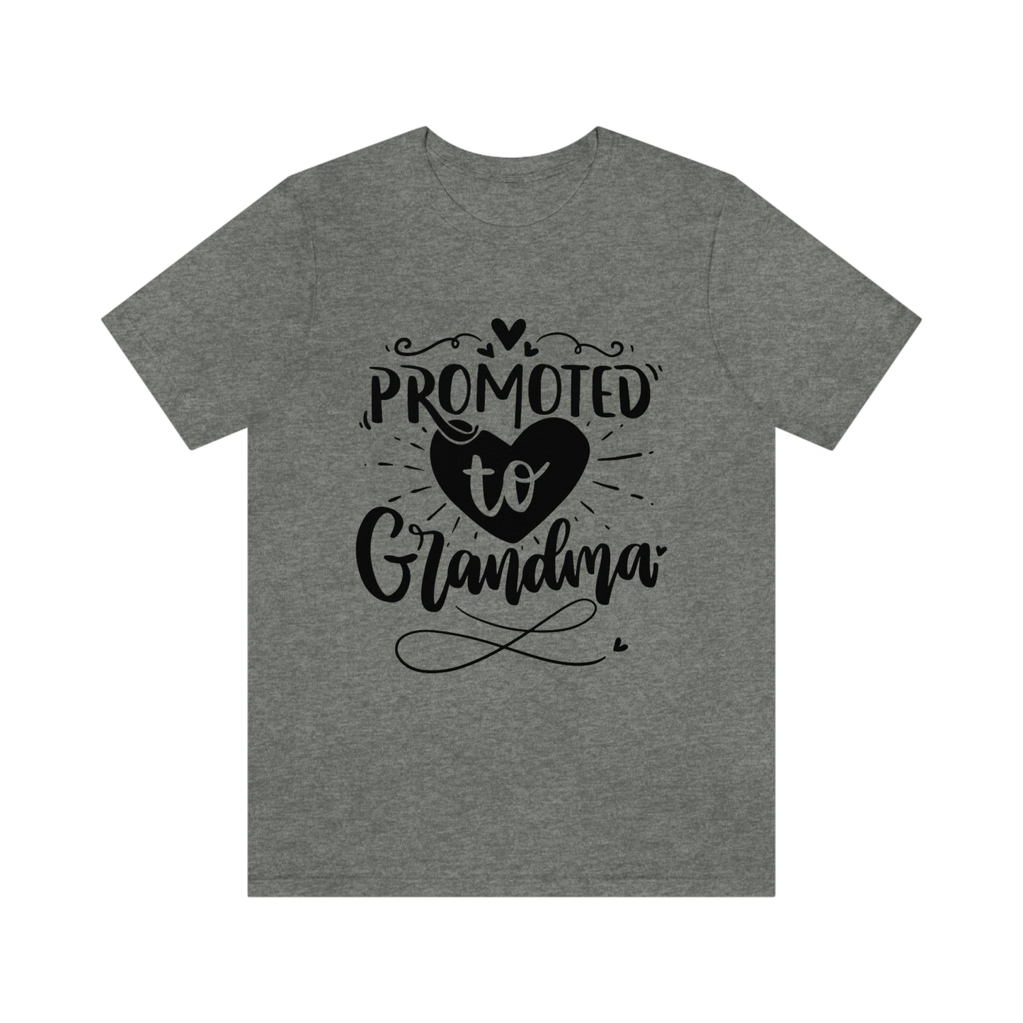 Promoted to Grandma Jersey Short Sleeve Tee