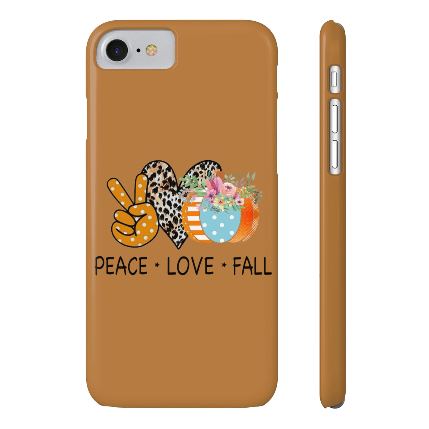 Slim Phone PEACE.LOVE.FALL Case-Mate