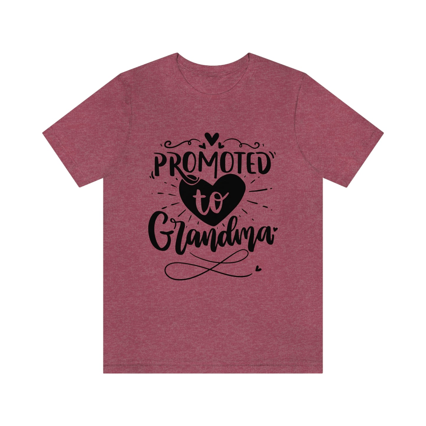 Promoted to Grandma Jersey Short Sleeve Tee