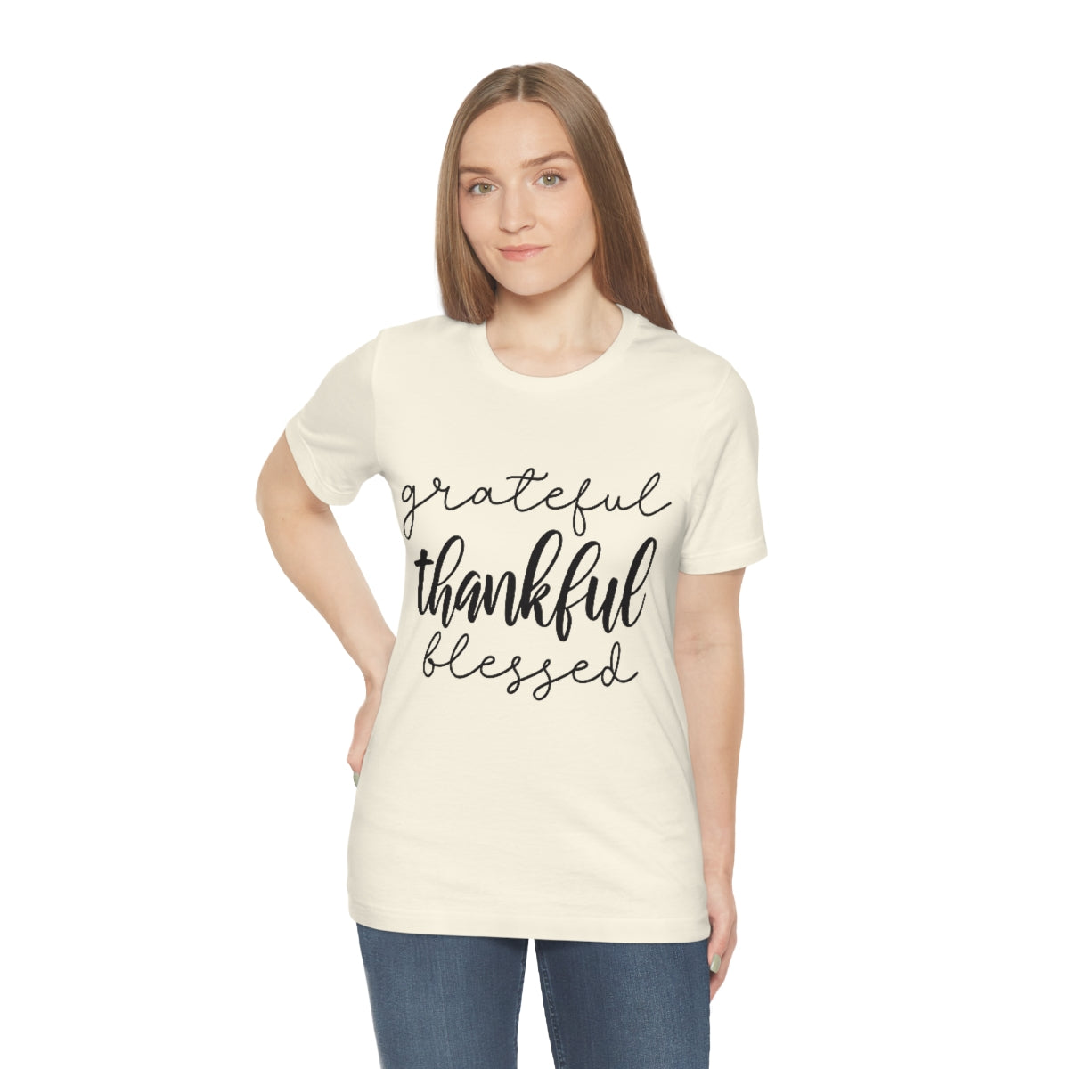 Grateful Thankful Blessed Tee