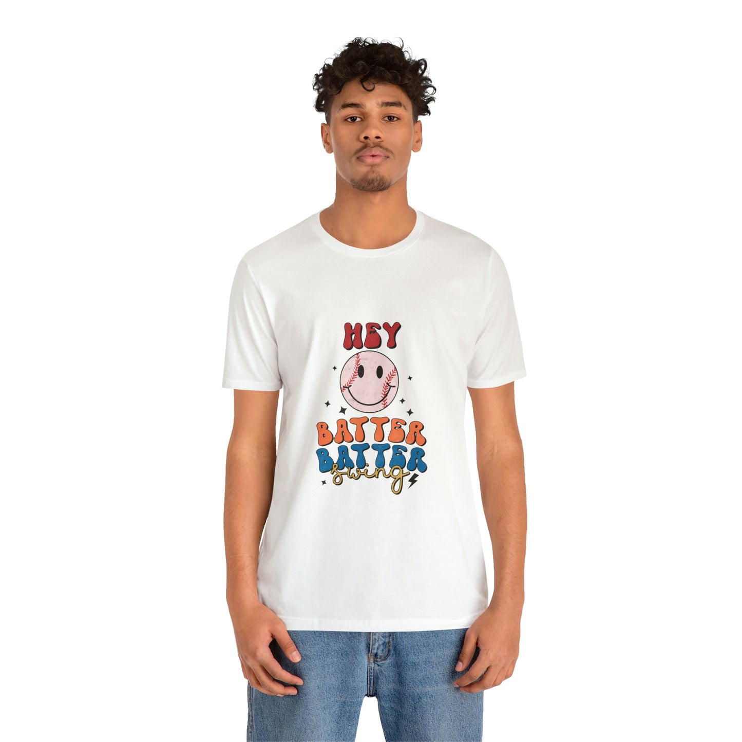 Hey Batter Batter Swing Short Sleeve Tee