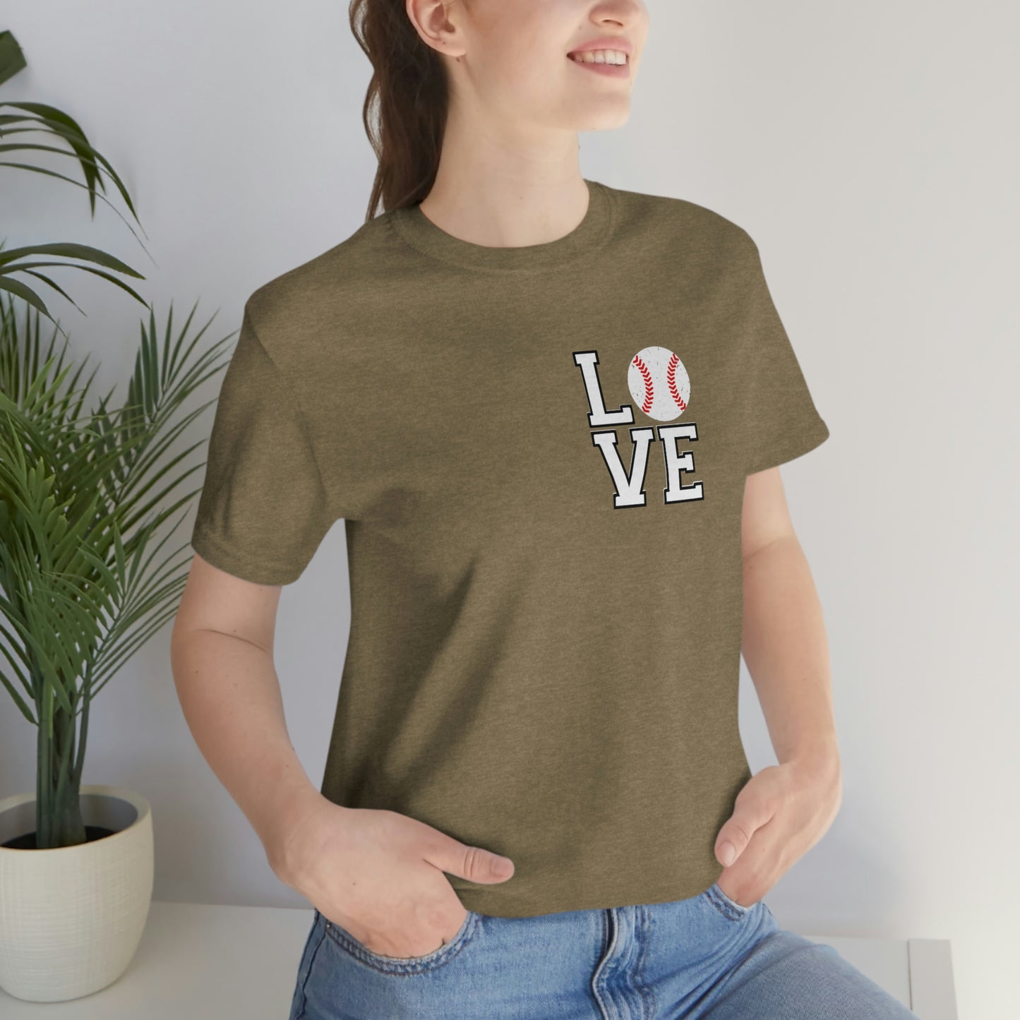 Baseball Love Short Sleeve Tee