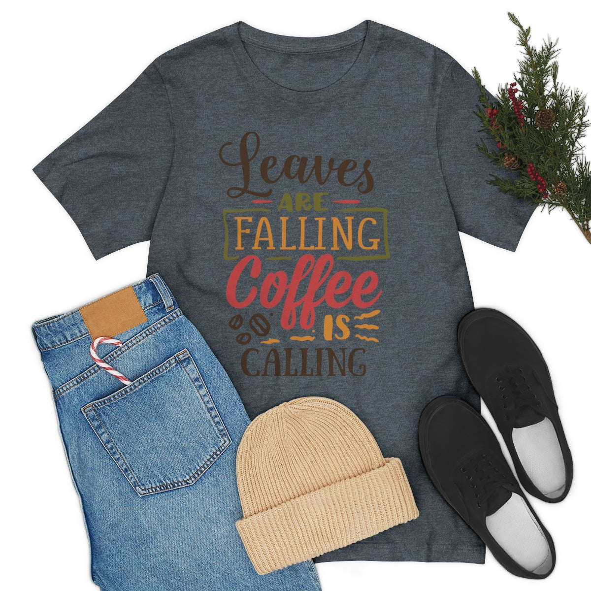 Leaves are falling, coffee is calling Tee