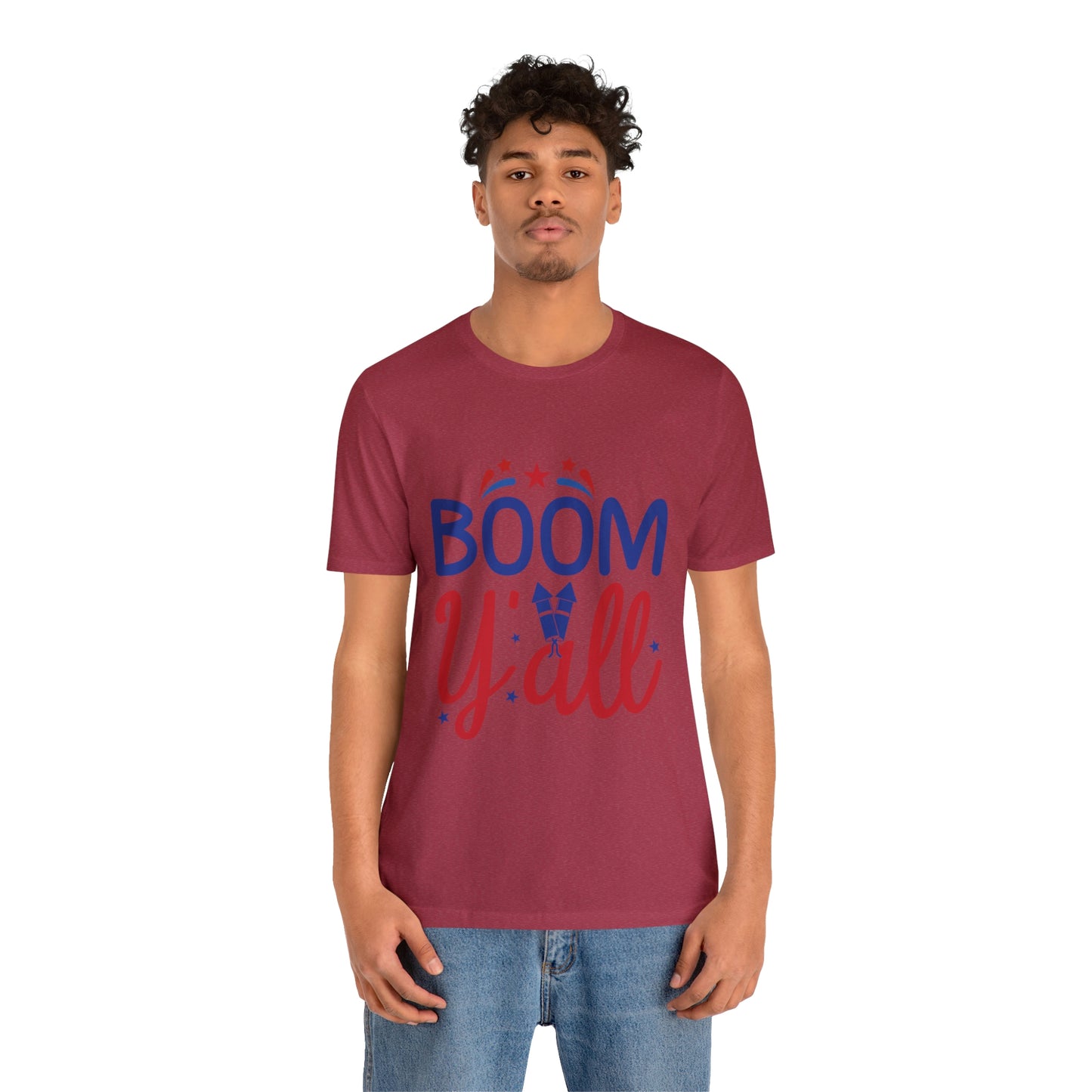 Unisex Sunshine Lasso Boom Yall Jersey Short Sleeve Tee